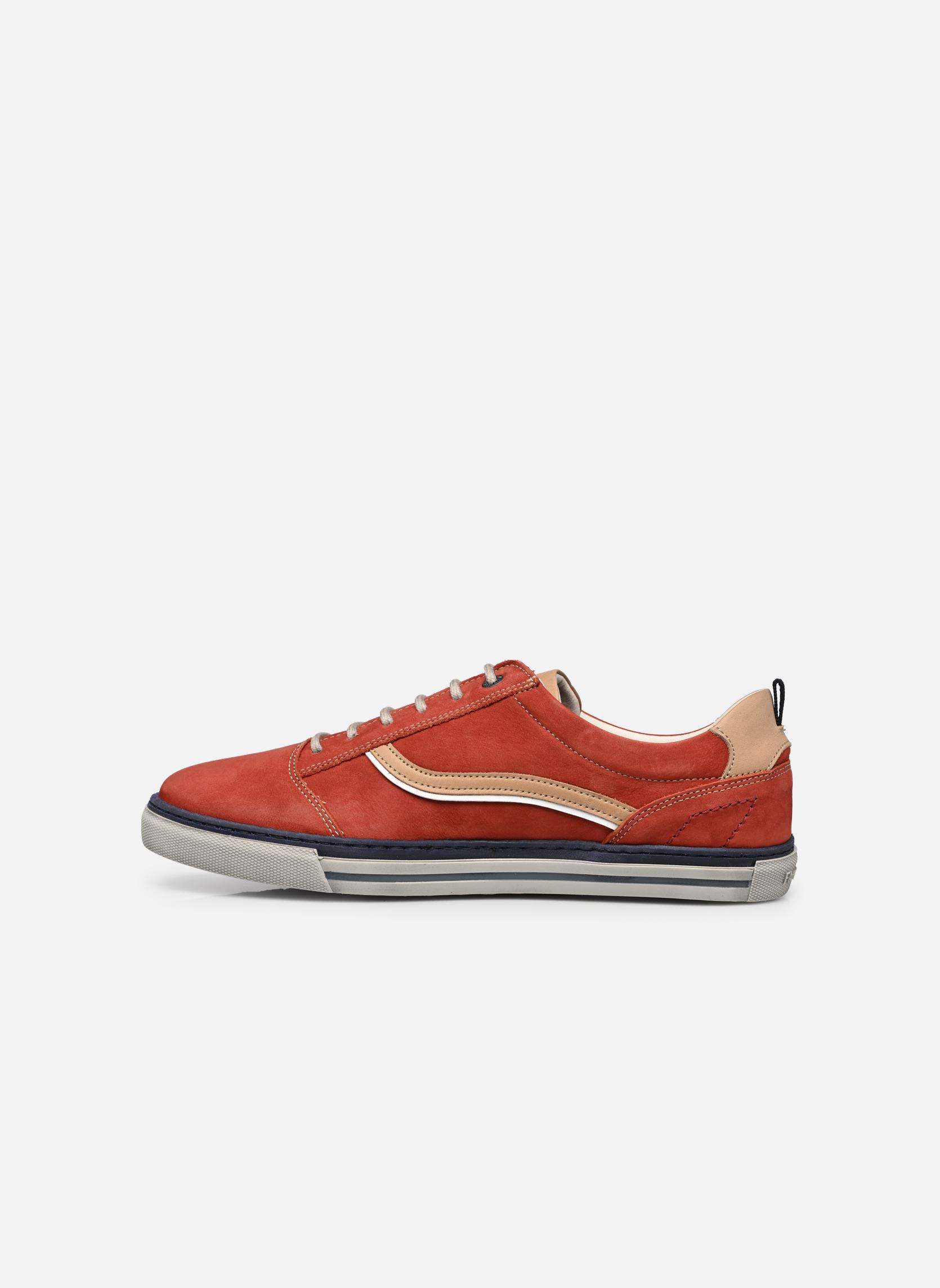 Niedrige Sneaker 9377 herren rot Fluchos Niedrige Sneaker 9377 herren rot DELBUCK TERRACOTA COM.5