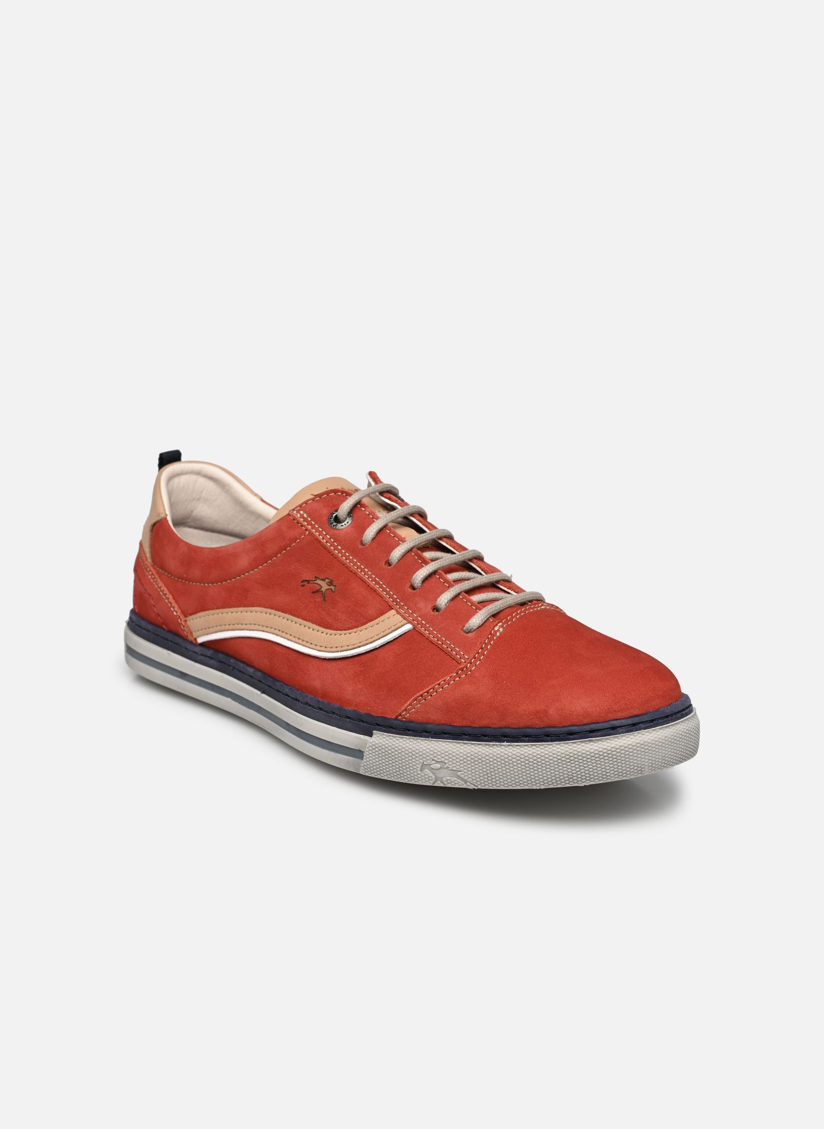 Niedrige Sneaker 9377 herren rot Fluchos Niedrige Sneaker 9377 herren rot DELBUCK TERRACOTA COM.5