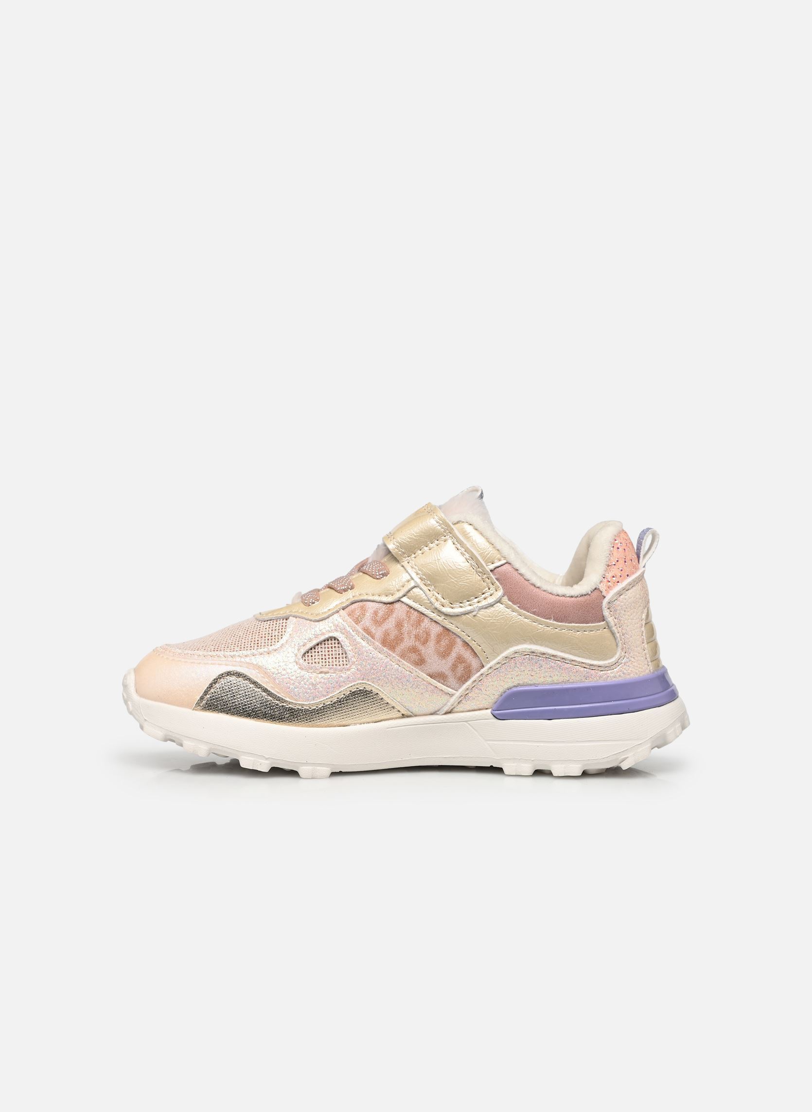 Baskets basses Joggy Scratch fille beige Shoo Pom Baskets basses Joggy Scratch fille beige COPPER-PINKLEO