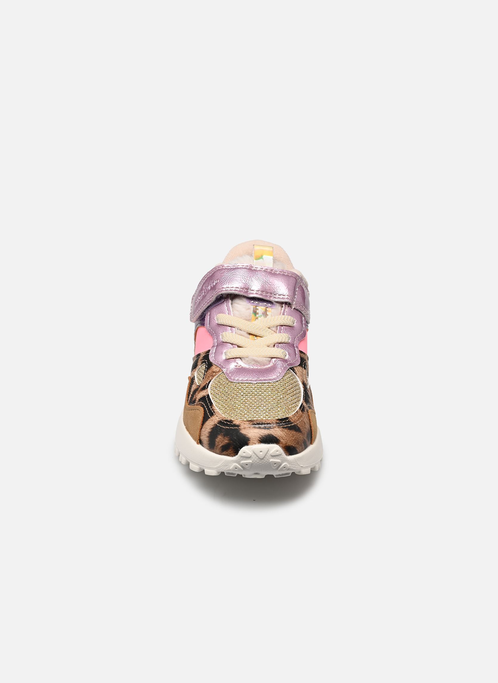 Baskets basses Joggy Scratch fille multicolore Shoo Pom Baskets basses Joggy Scratch fille multicolore MULTI-LEOFLUO