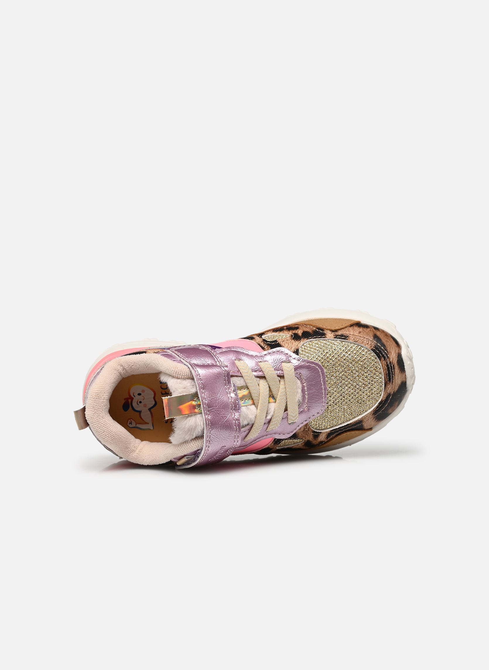 Baskets basses Joggy Scratch fille multicolore Shoo Pom Baskets basses Joggy Scratch fille multicolore MULTI-LEOFLUO
