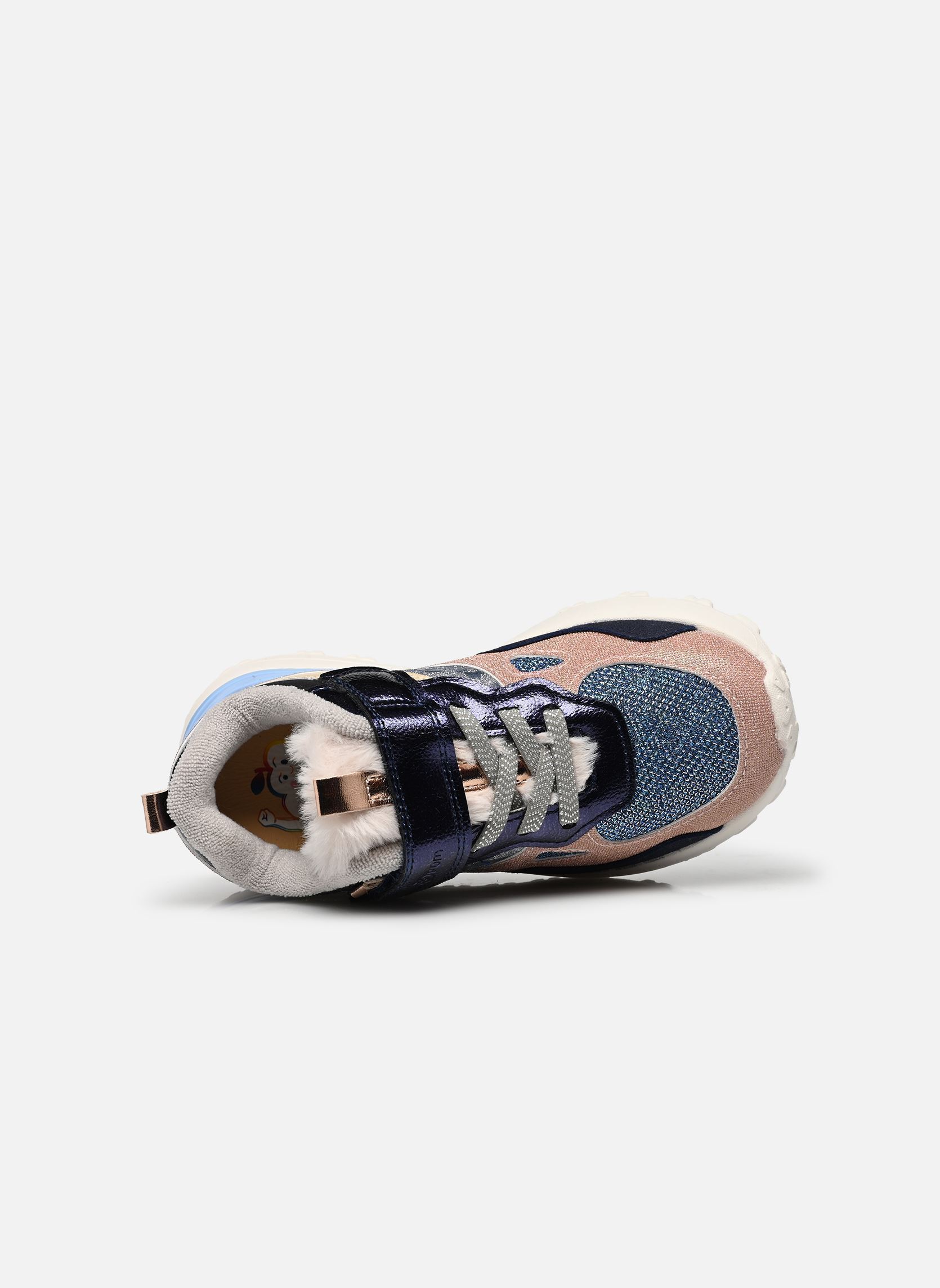 Baskets basses Joggy Scratch fille multicolore Shoo Pom Baskets basses Joggy Scratch fille multicolore COPPER-NAVY