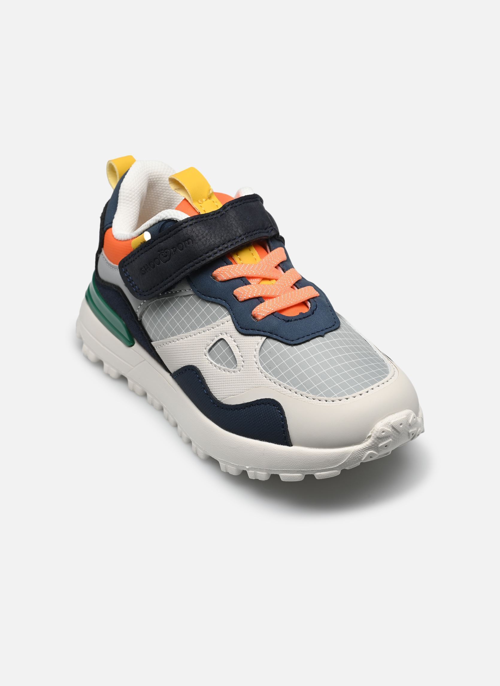 Baskets basses Joggy Scratch garçon multicolore Shoo Pom Baskets basses Joggy Scratch garçon multicolore Grey