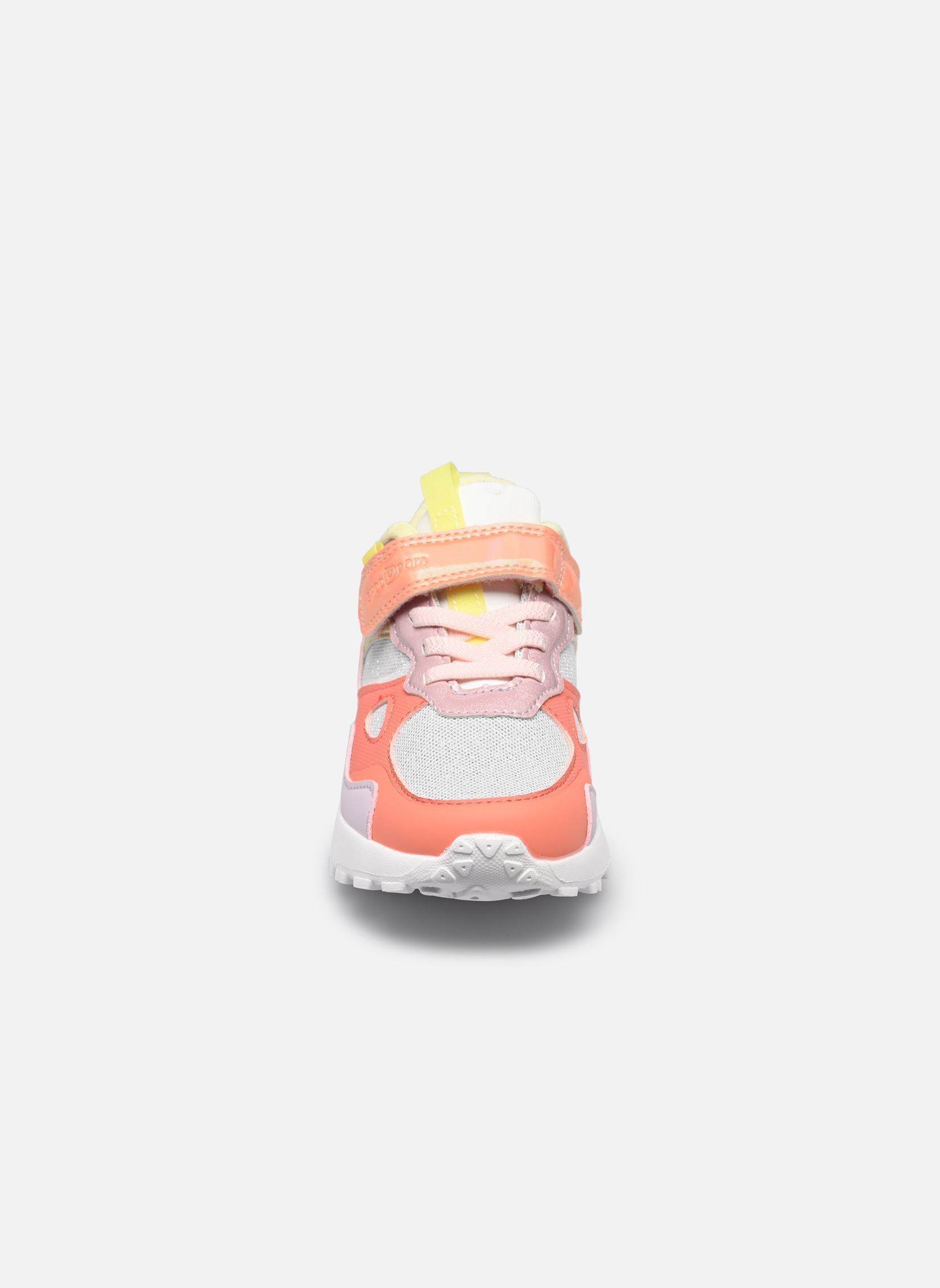 Niedrige Sneaker Joggy Scratch mädchen mehrfarbig Shoo Pom Niedrige Sneaker Joggy Scratch mädchen mehrfarbig White-Orange
