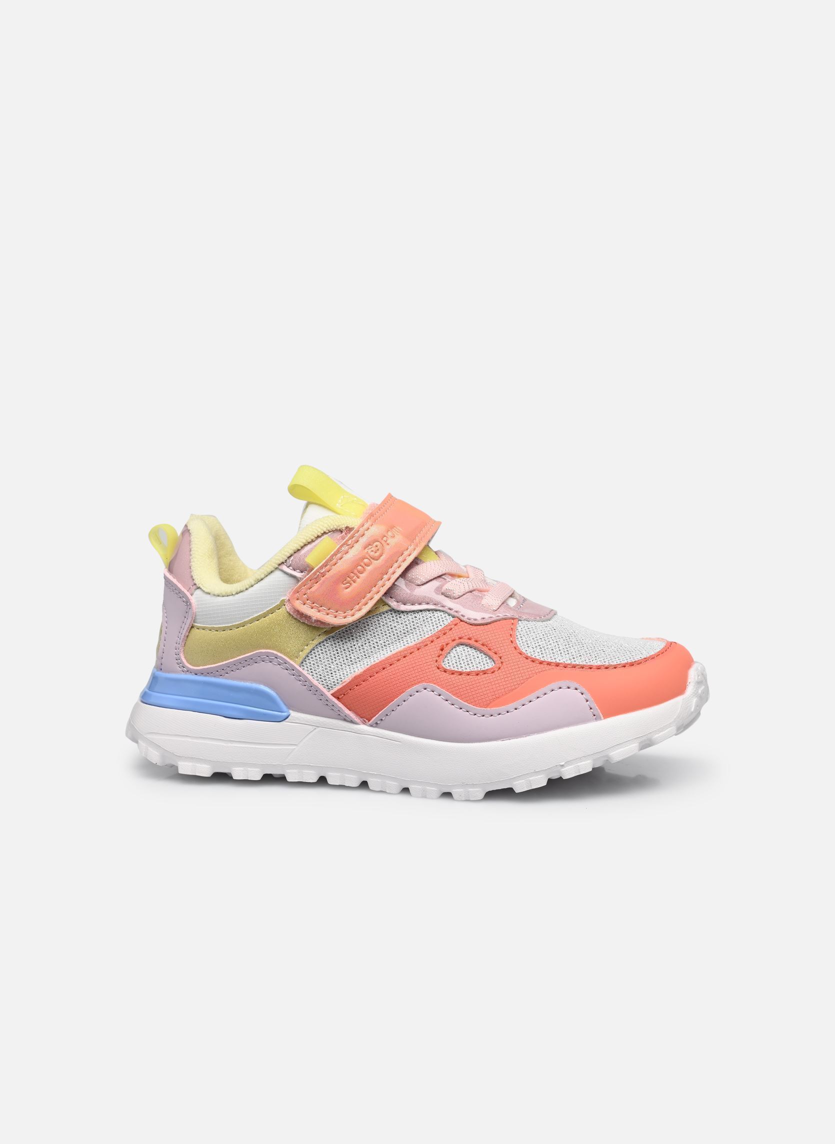 Niedrige Sneaker Joggy Scratch mädchen mehrfarbig Shoo Pom Niedrige Sneaker Joggy Scratch mädchen mehrfarbig White-Orange