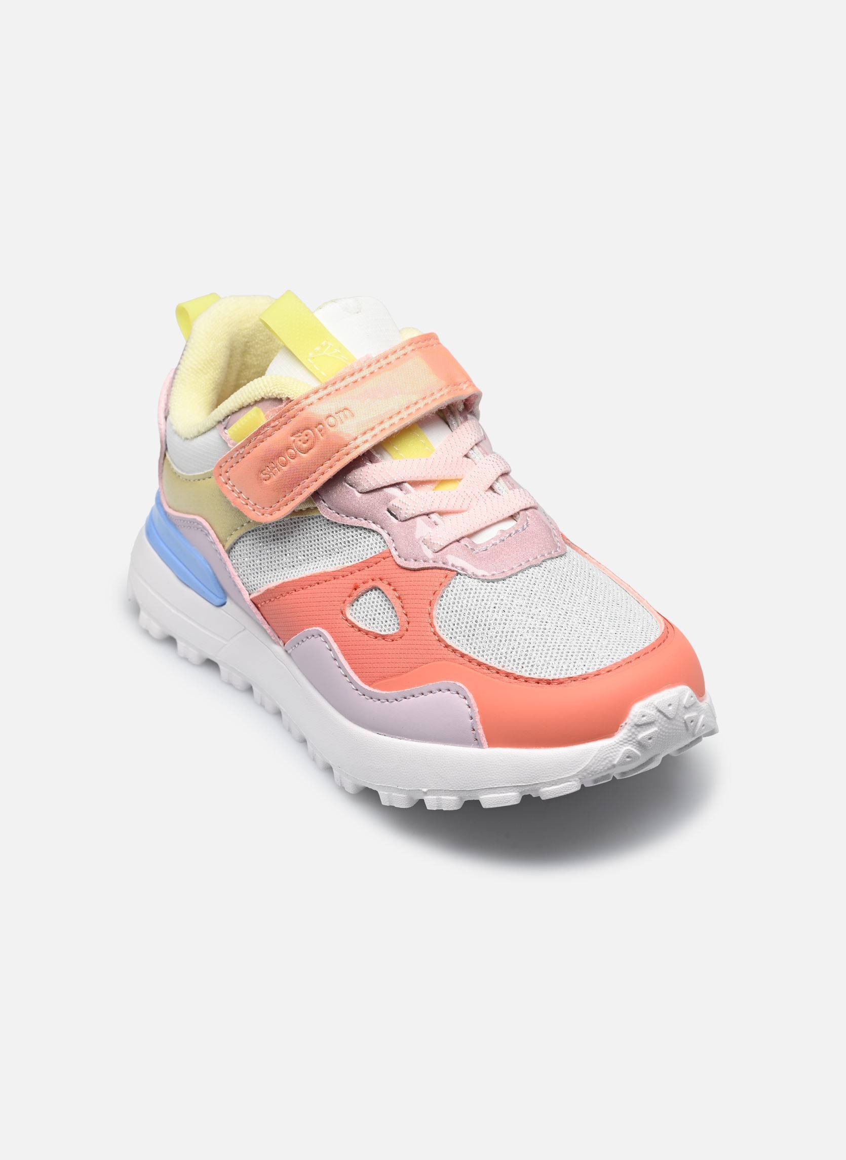 Niedrige Sneaker Joggy Scratch mädchen mehrfarbig Shoo Pom Niedrige Sneaker Joggy Scratch mädchen mehrfarbig White-Orange