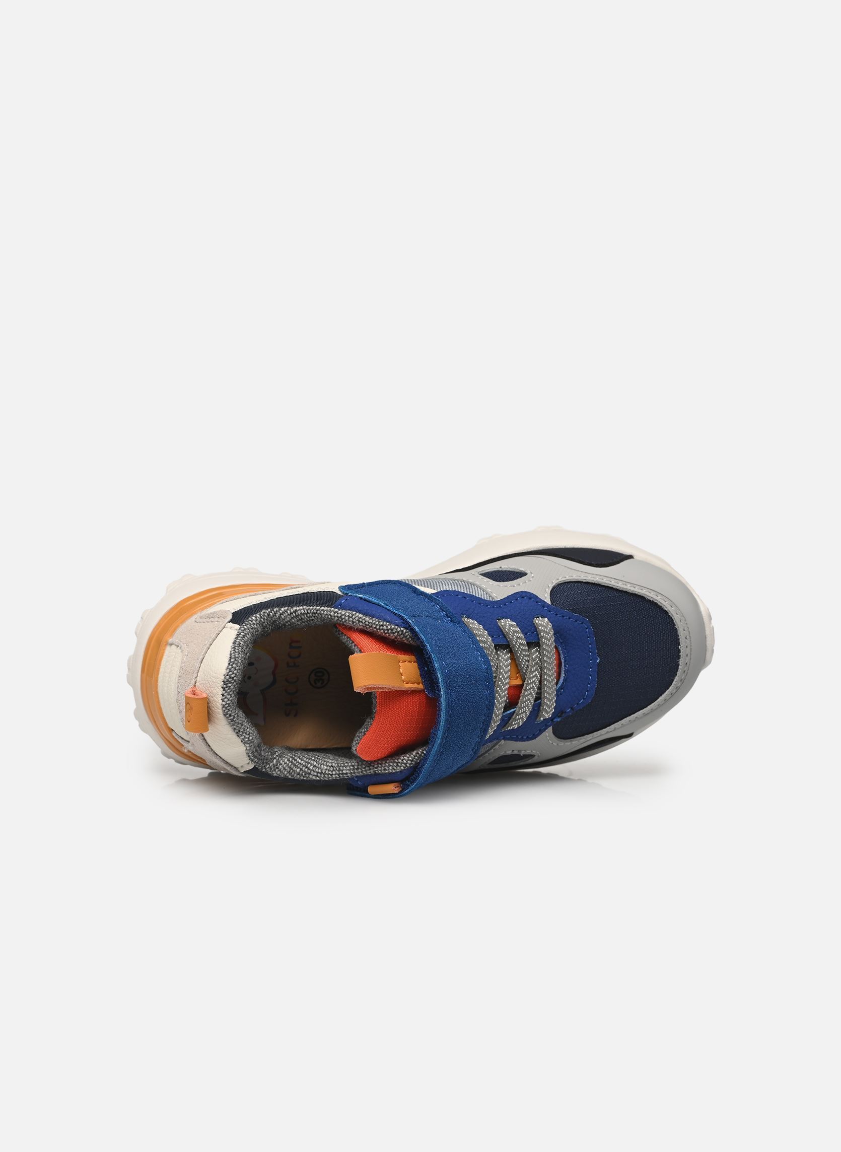 Baskets basses Joggy Scratch garçon multicolore Shoo Pom Baskets basses Joggy Scratch garçon multicolore Navy-Jeans-Grey