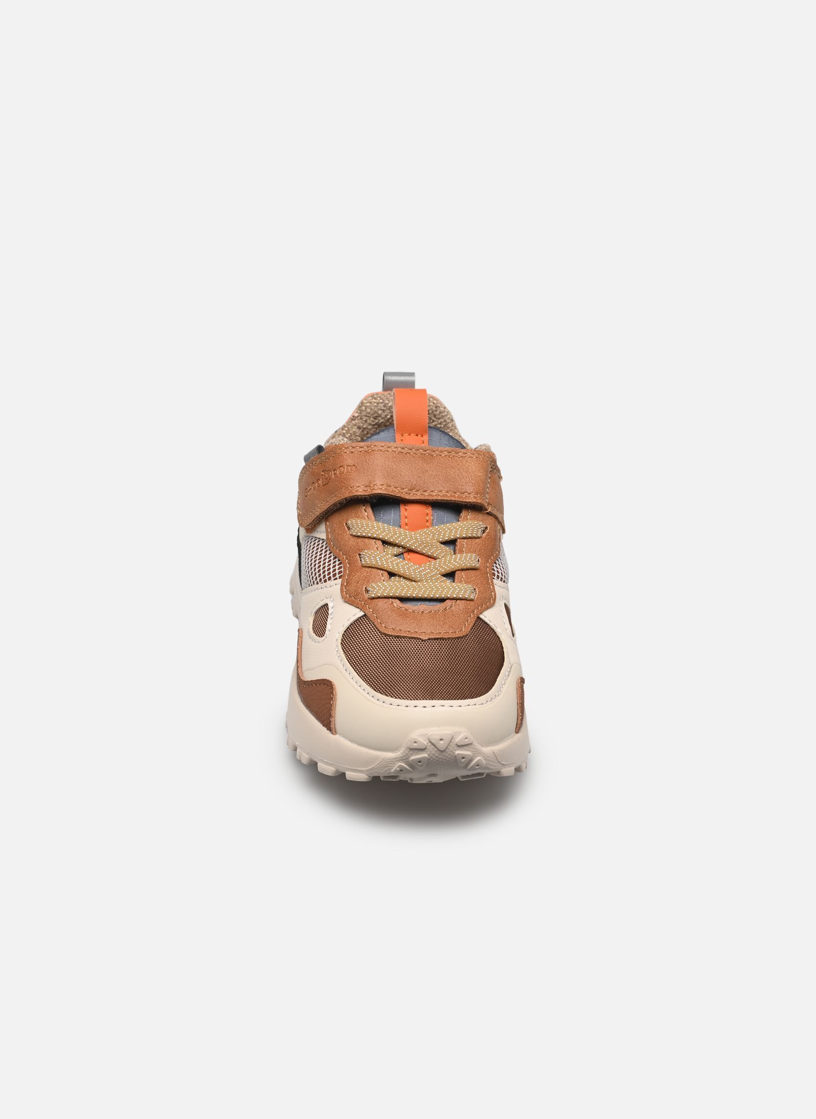 Baskets basses Joggy Scratch garçon multicolore Shoo Pom Baskets basses Joggy Scratch garçon multicolore Camel-Off White-Oran