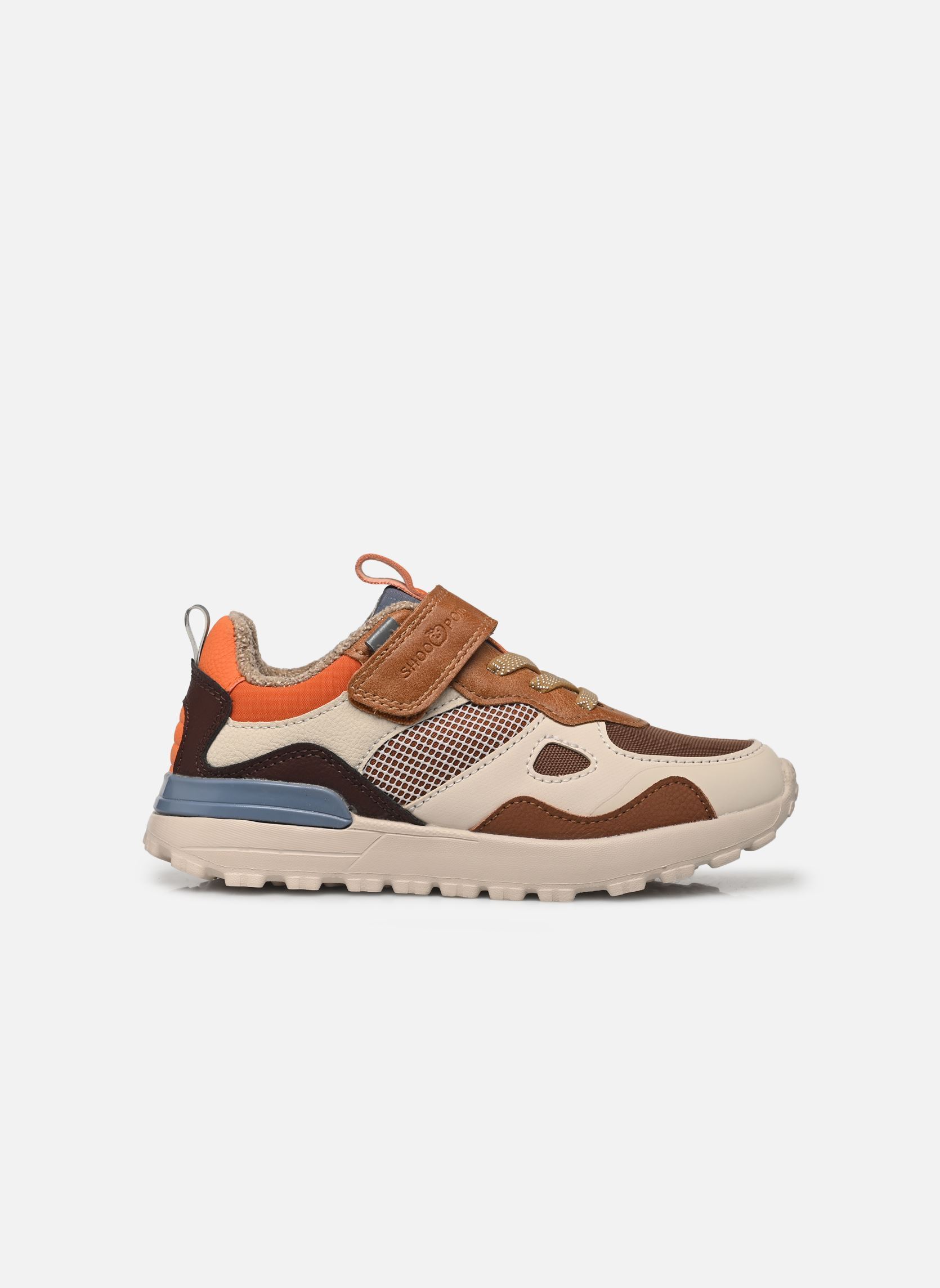 Baskets basses Joggy Scratch garçon multicolore Shoo Pom Baskets basses Joggy Scratch garçon multicolore Camel-Off White-Oran