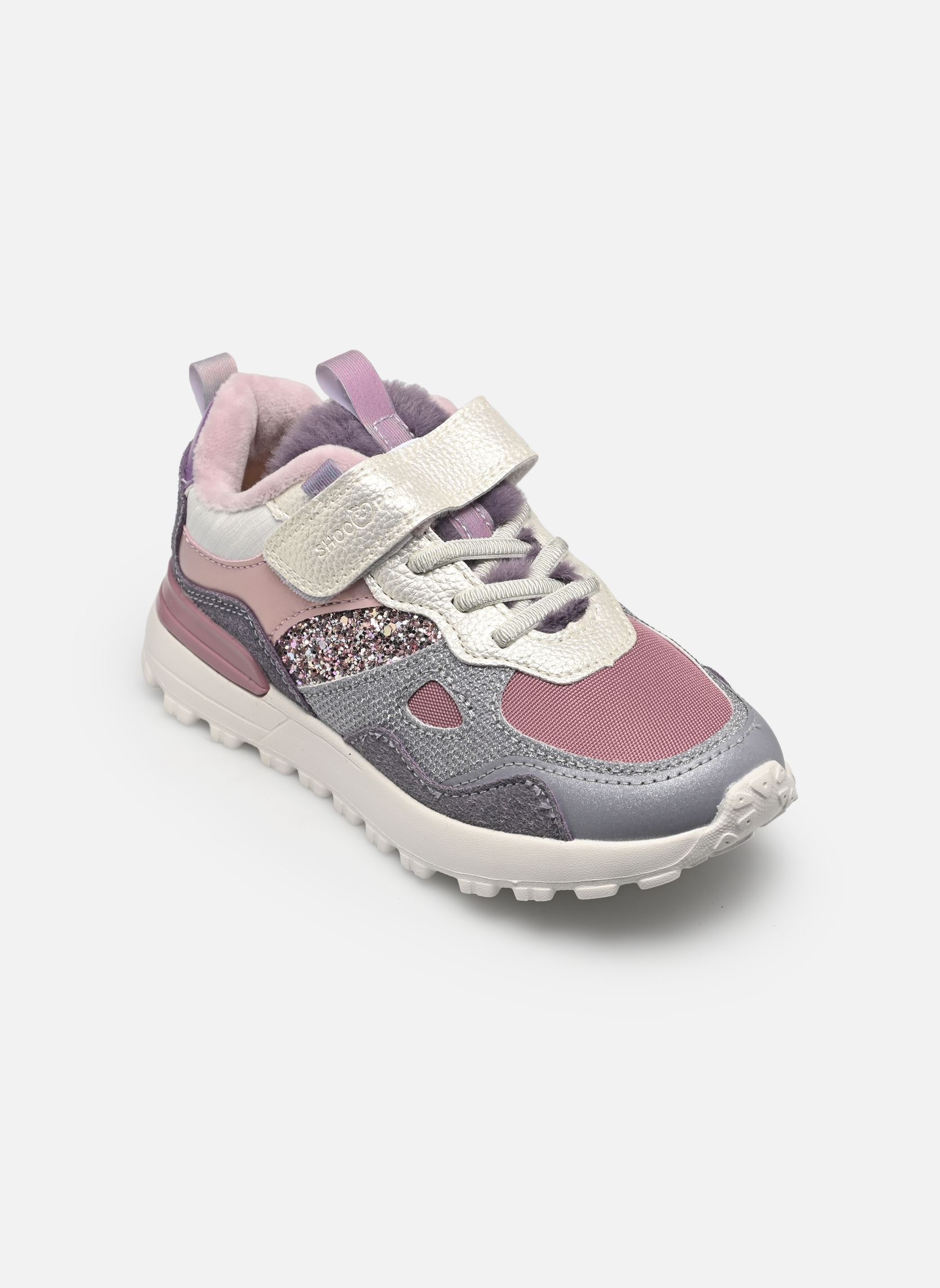 Baskets basses Joggy Scratch fille multicolore Shoo Pom Baskets basses Joggy Scratch fille multicolore Purple-Nacre