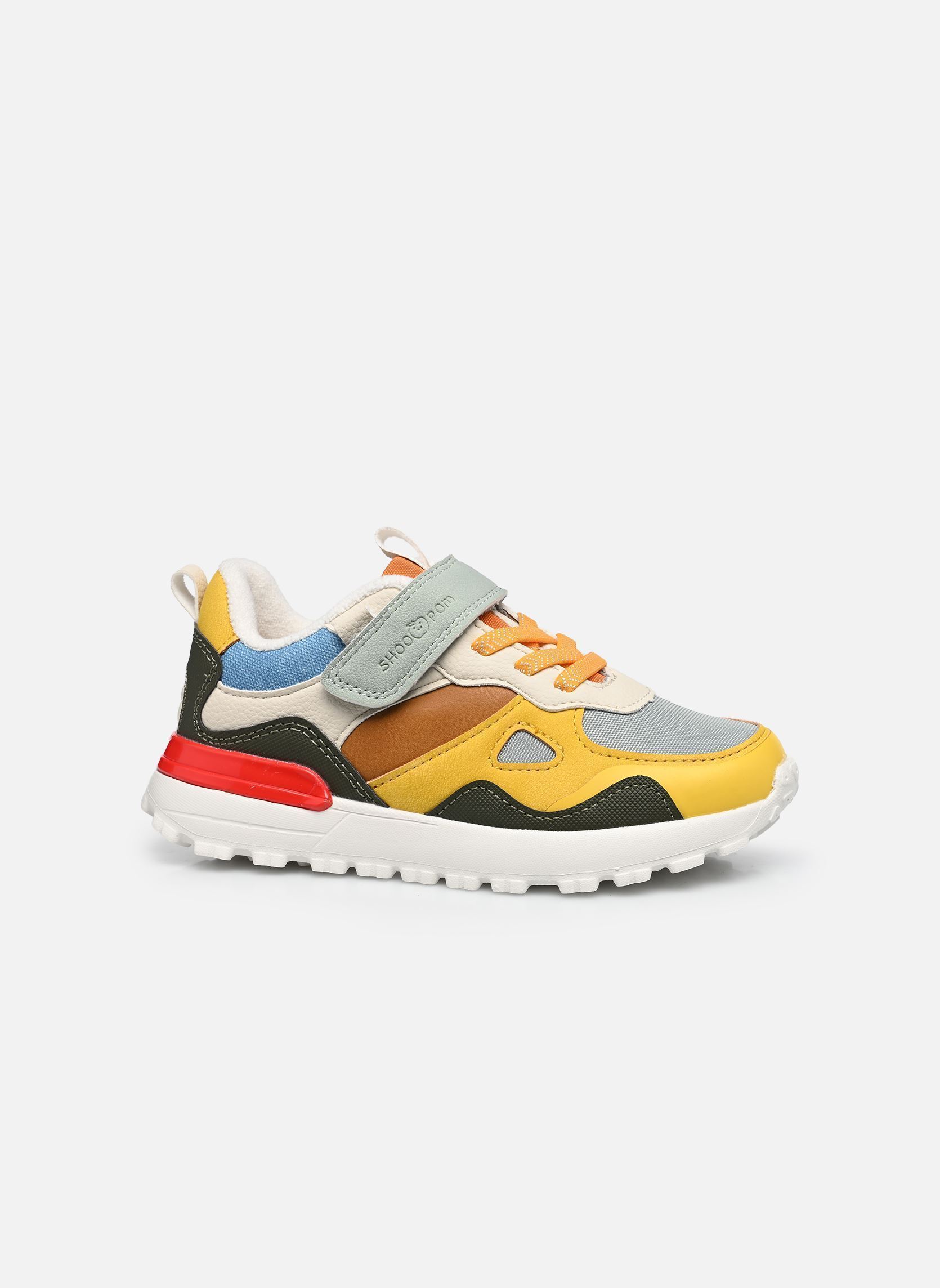 Baskets basses Joggy Scratch garçon multicolore Shoo Pom Baskets basses Joggy Scratch garçon multicolore Sun Agave