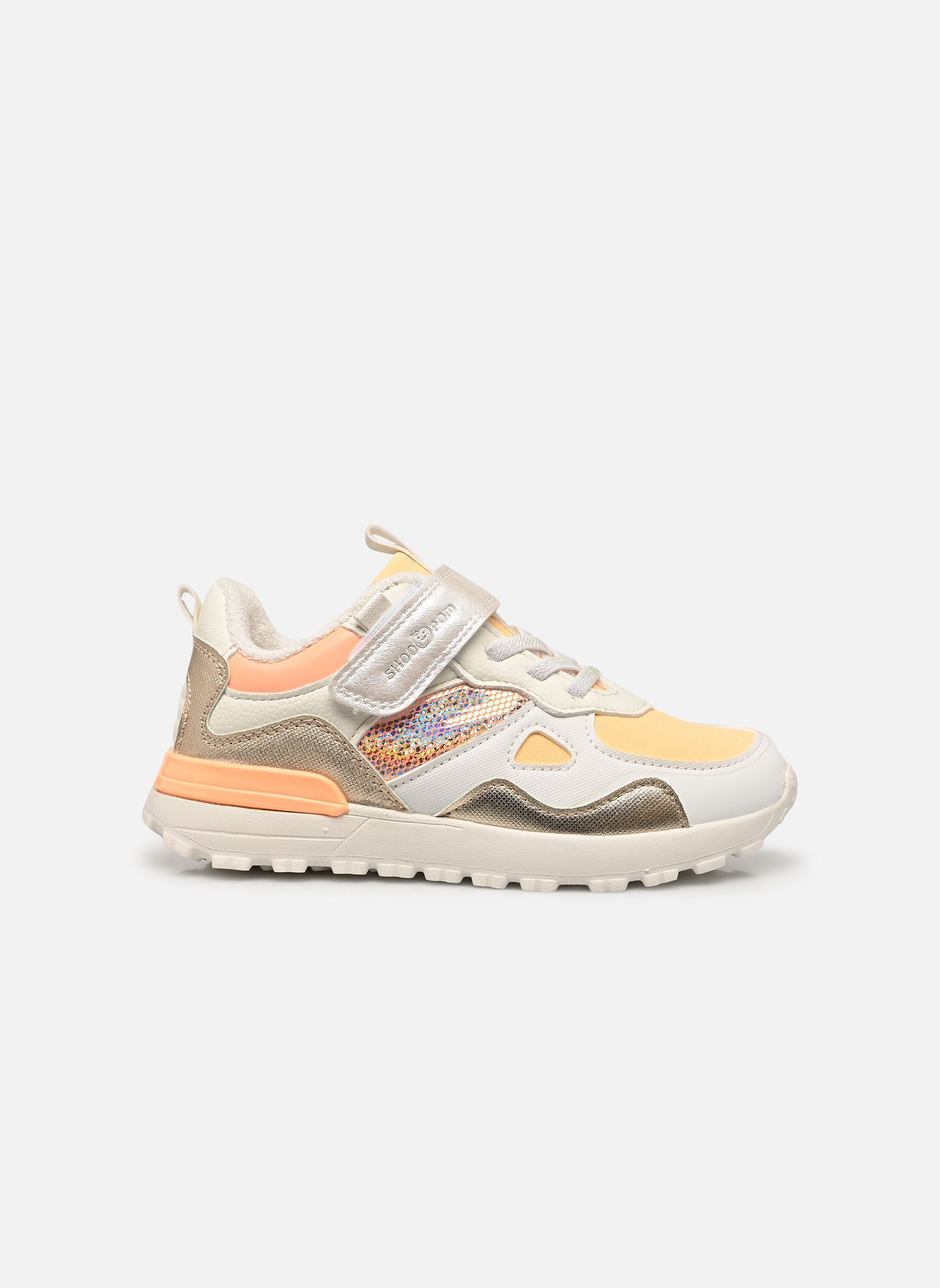 Baskets basses Joggy Scratch fille multicolore Shoo Pom Baskets basses Joggy Scratch fille multicolore ORANGE OFF WHITE