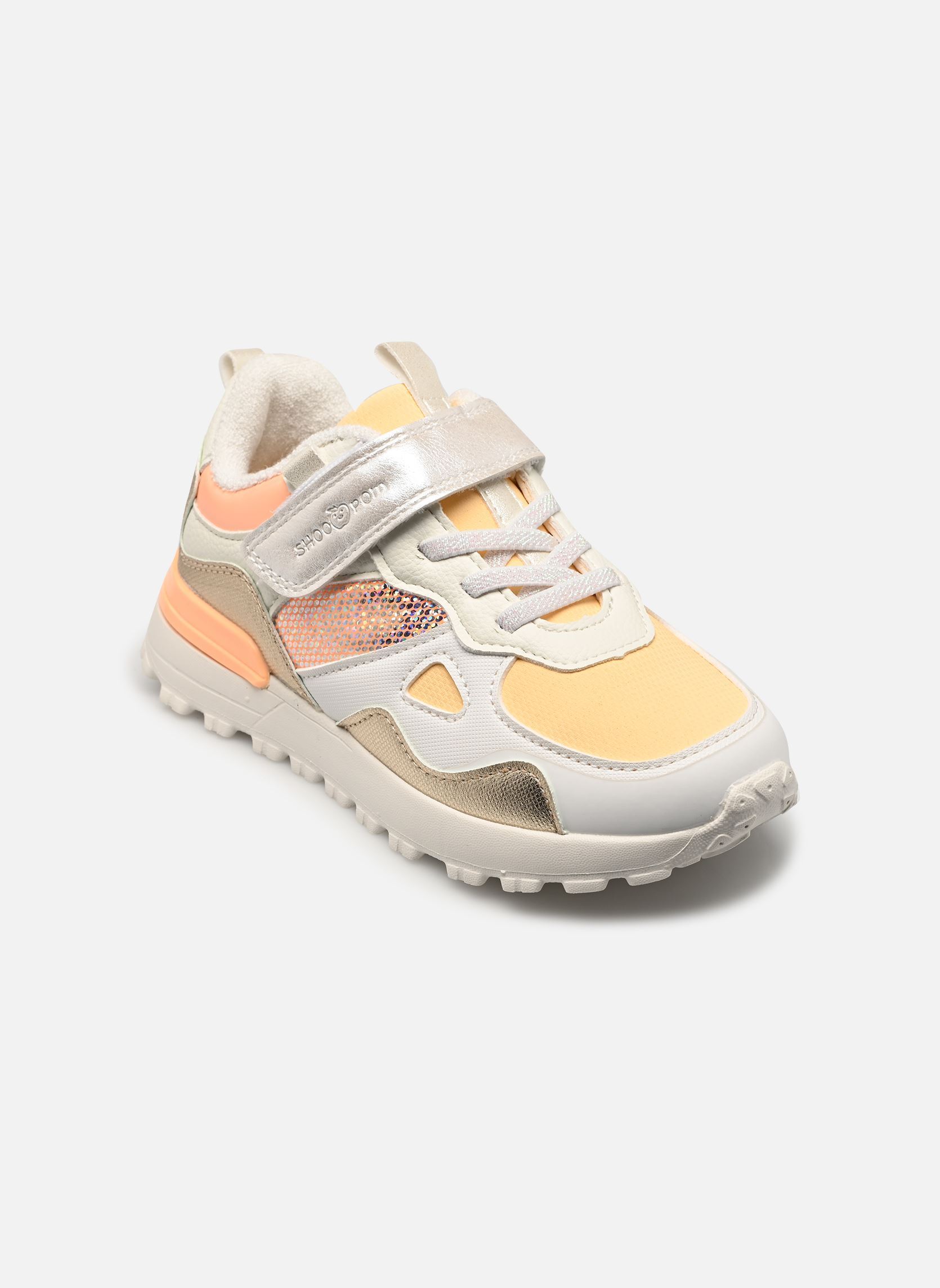 Baskets basses Joggy Scratch fille multicolore Shoo Pom Baskets basses Joggy Scratch fille multicolore ORANGE OFF WHITE