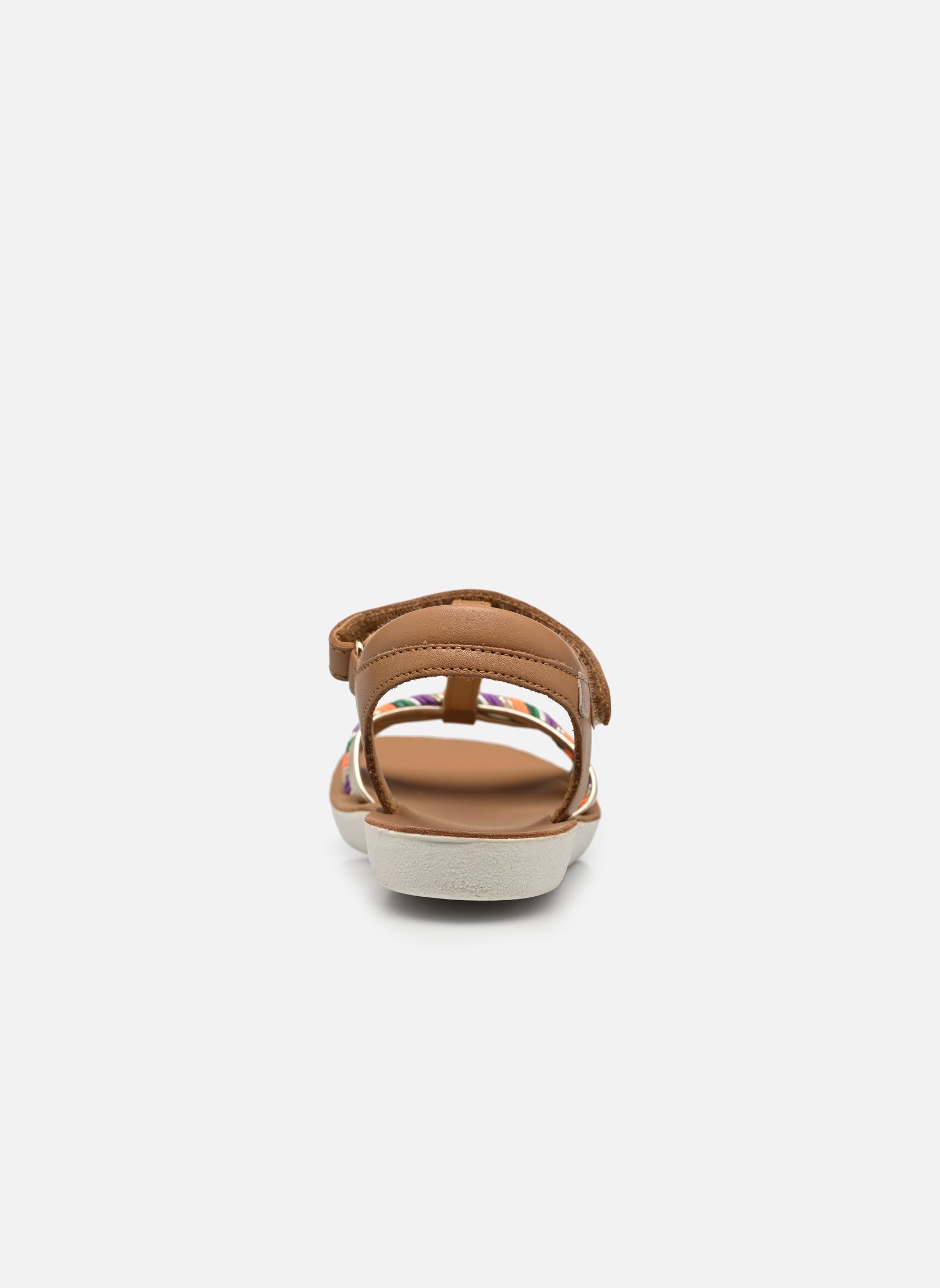 Sandales Goa Salomé fille marron Shoo Pom Sandales Goa Salomé fille marron CAMEL/PURPLE/ORANGE