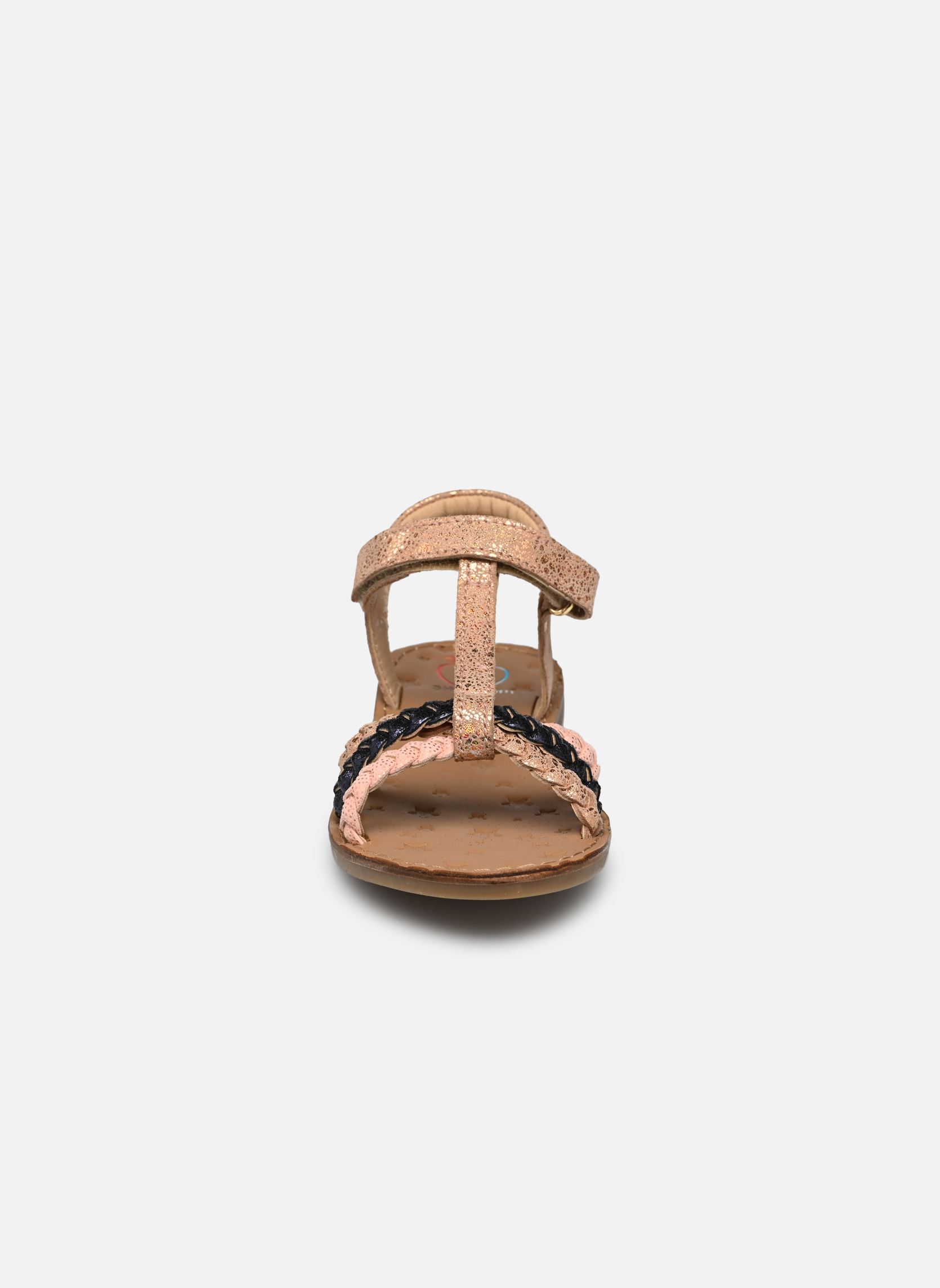 Sandales Happy Tresse fille rose Shoo Pom Sandales Happy Tresse fille rose COPPER