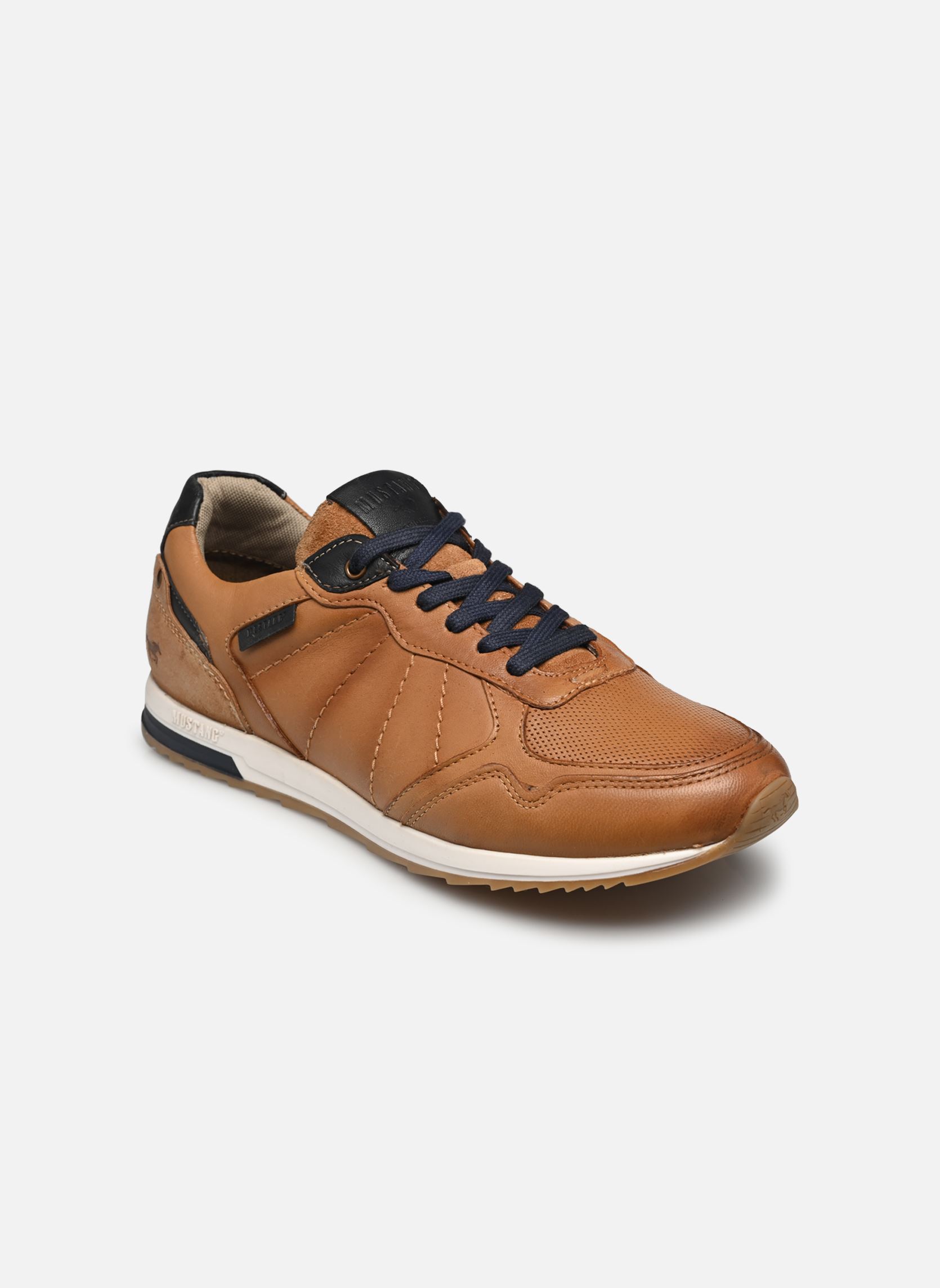 Baskets basses 4944301/307 homme marron Mustang shoes Baskets basses 4944301/307 homme marron Cognac