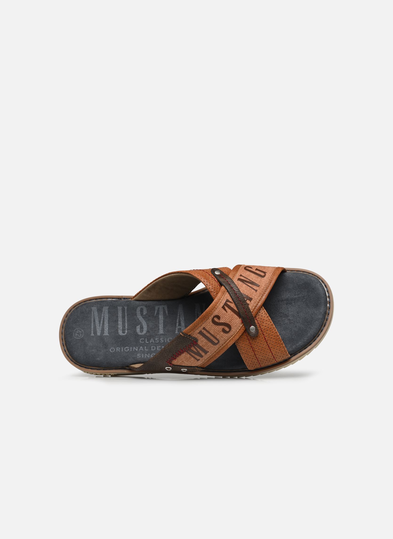 Mules 4152705307 homme marron Mustang shoes Mules 4152705307 homme marron Cognac