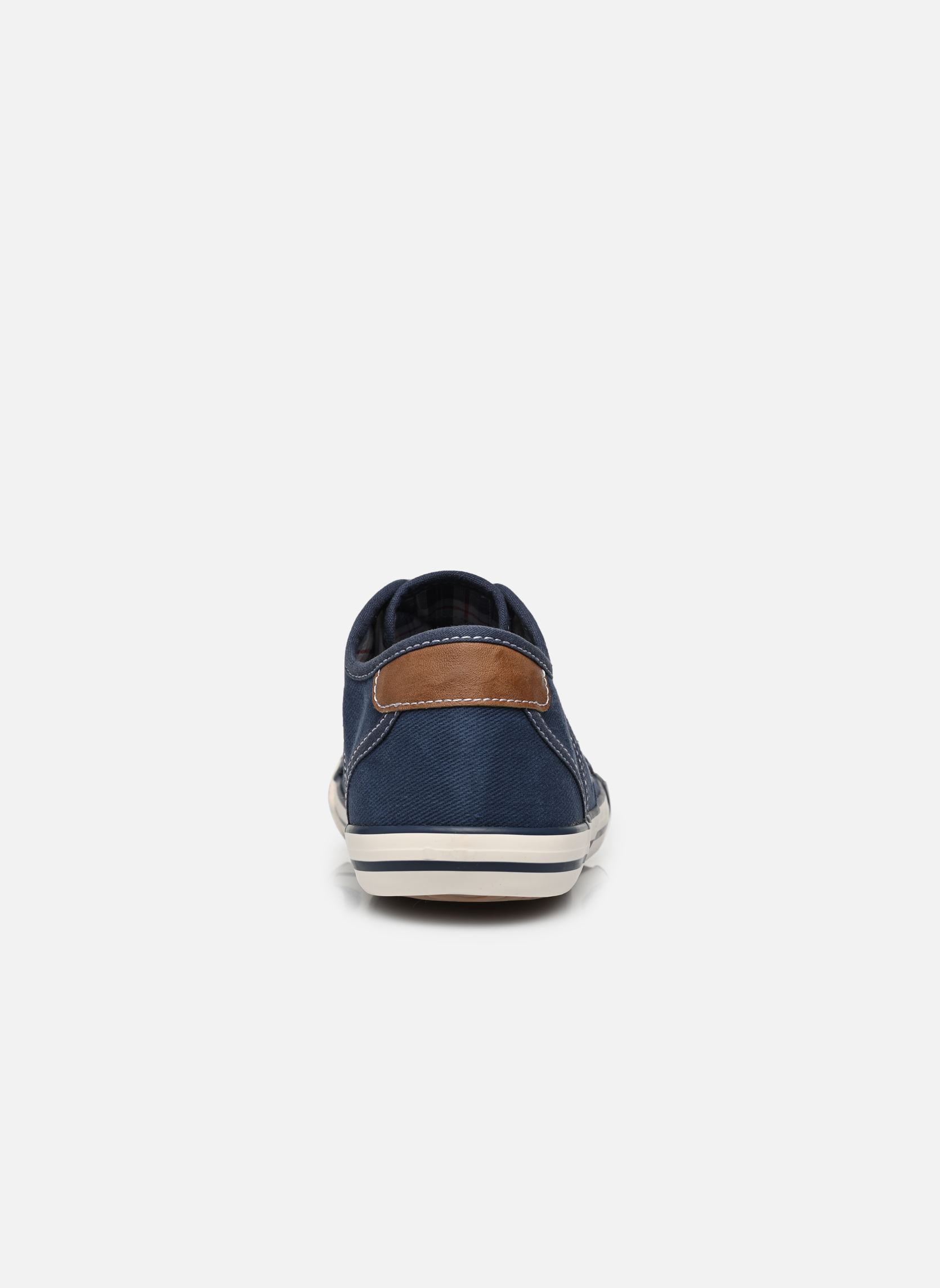 Leinen-Sneaker 4058310/841 herren blau Mustang shoes Leinen-Sneaker 4058310/841 herren blau JEANSBLAU