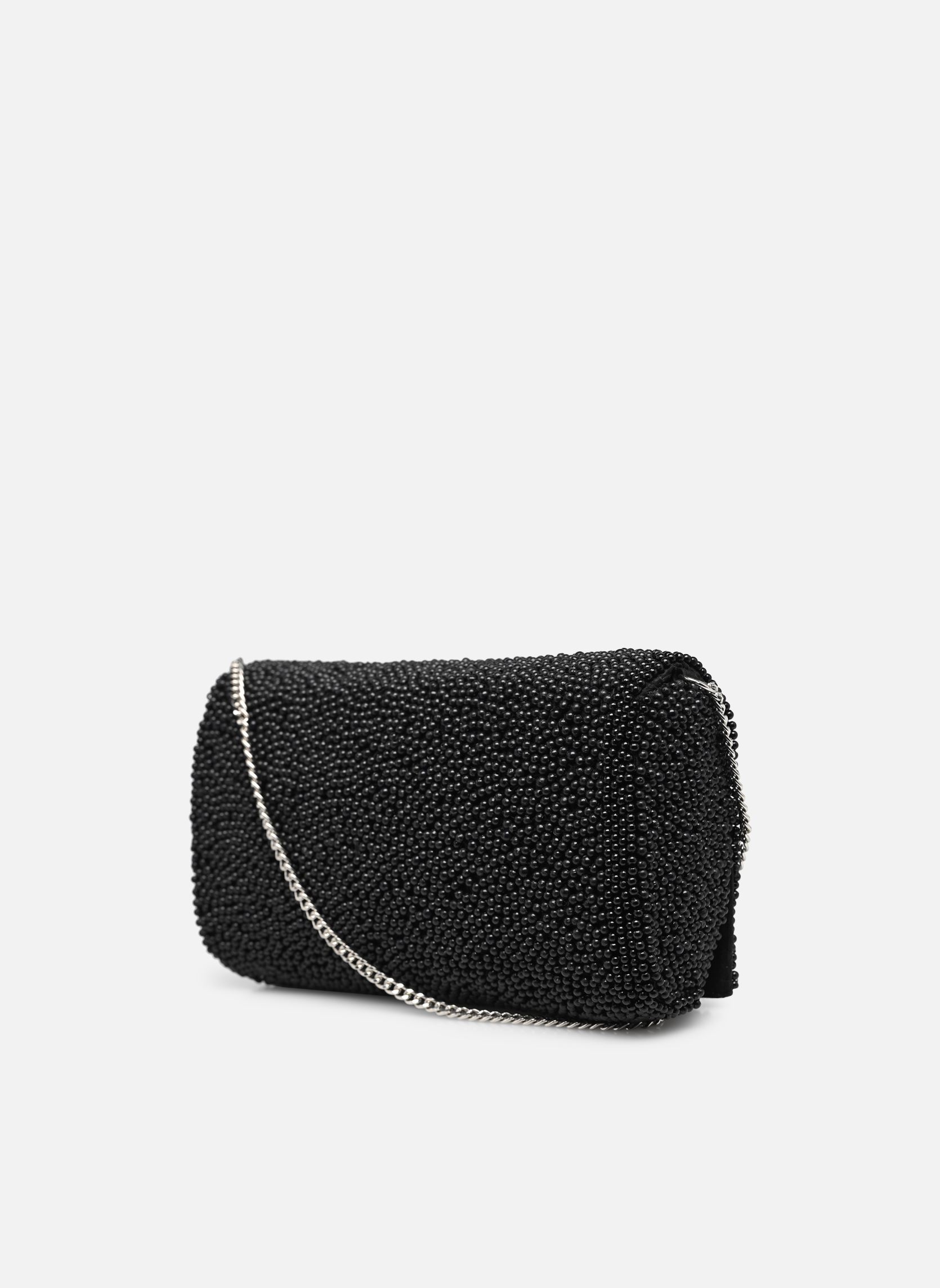 Sacs bandoulière Sac A Main Petit Format Perles - BW95129 femme noir IKKS Women Sacs bandoulière Sac A Main Petit Format Perles - BW95129 femme noir 02-NOIR