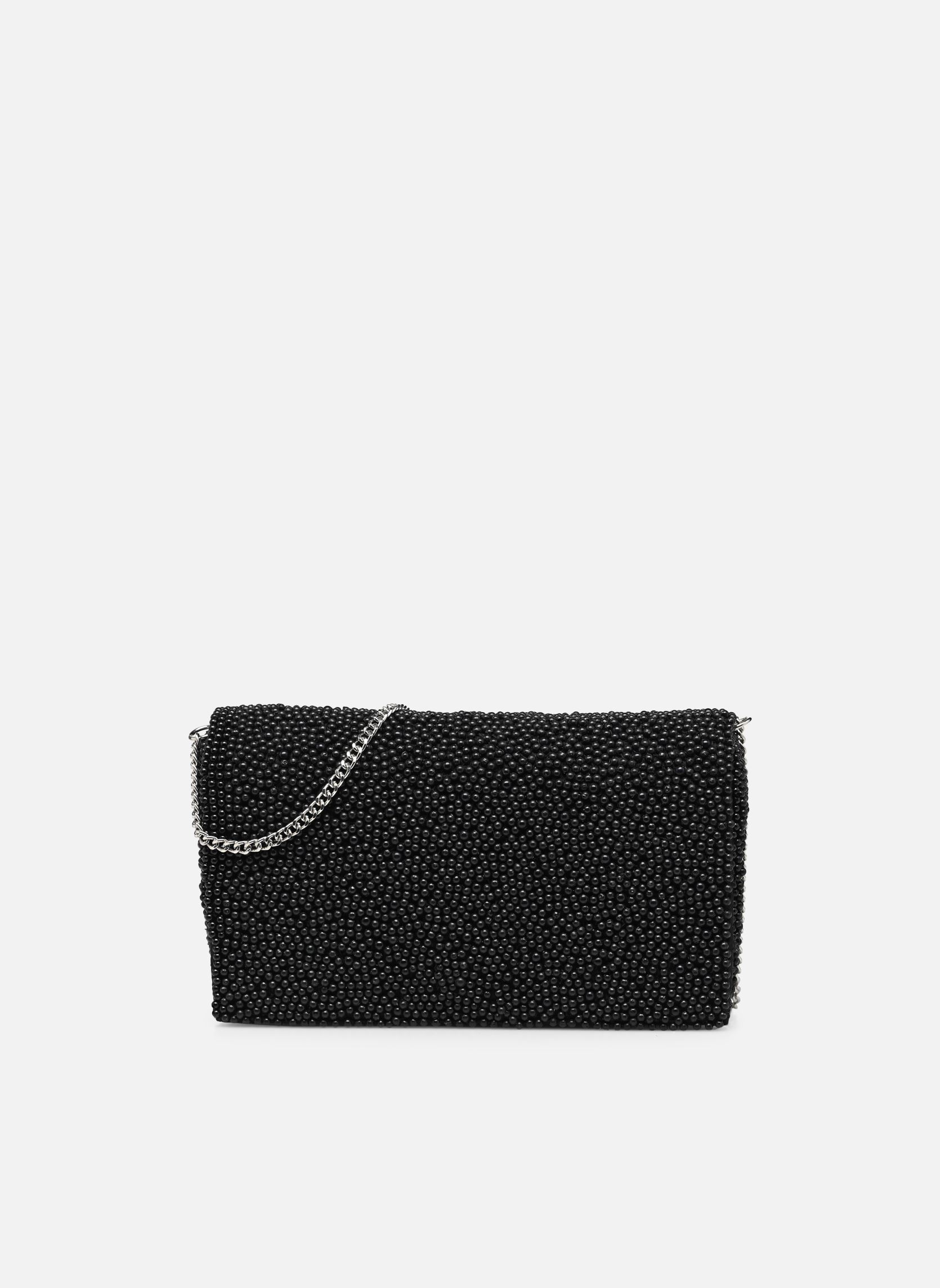 Sacs bandoulière Sac A Main Petit Format Perles - BW95129 femme noir IKKS Women Sacs bandoulière Sac A Main Petit Format Perles - BW95129 femme noir 02-NOIR