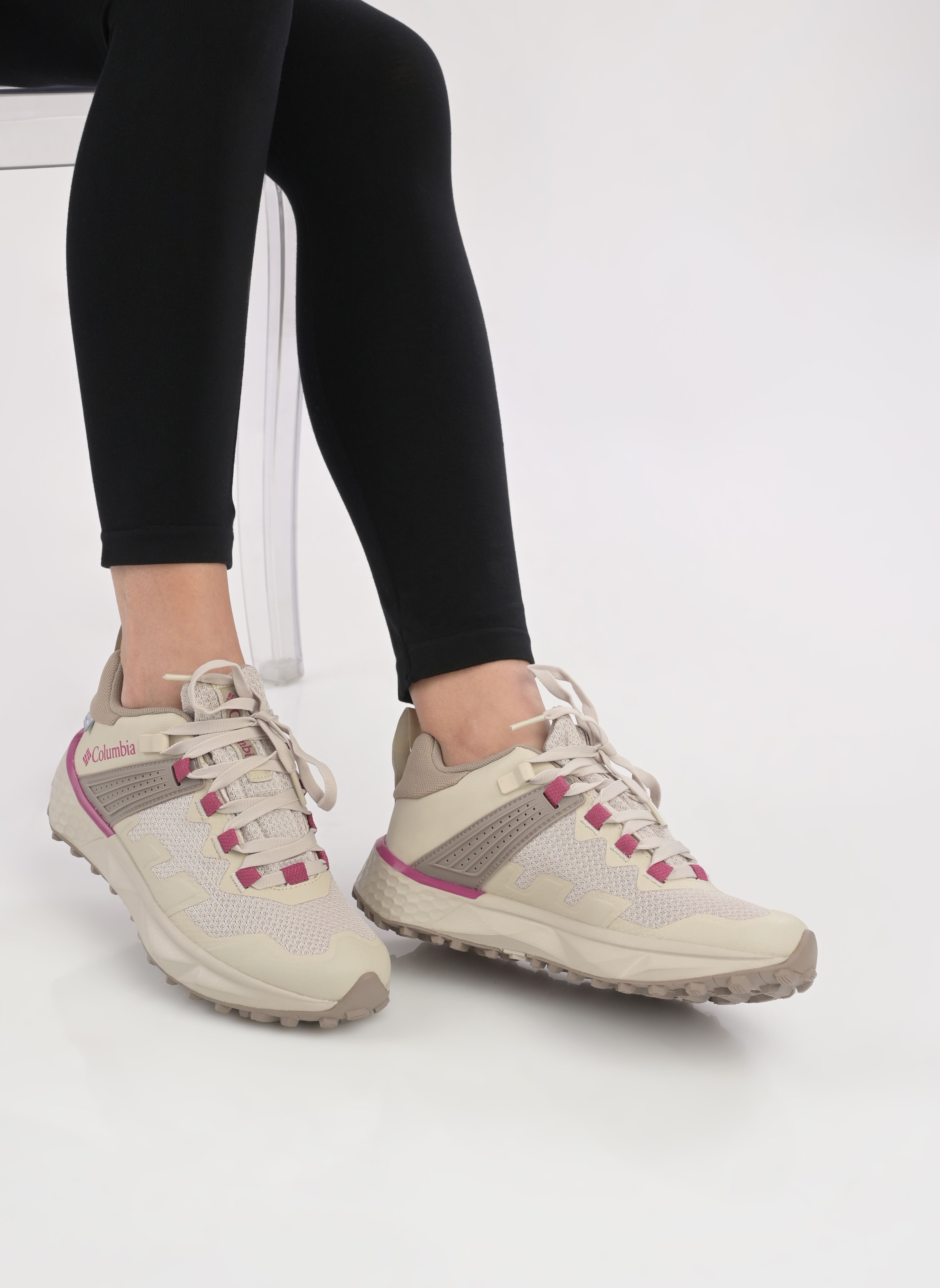 Chaussures de sport Facet 75 Outdry W femme beige Columbia Chaussures de sport Facet 75 Outdry W femme beige Dark Stone, Dar