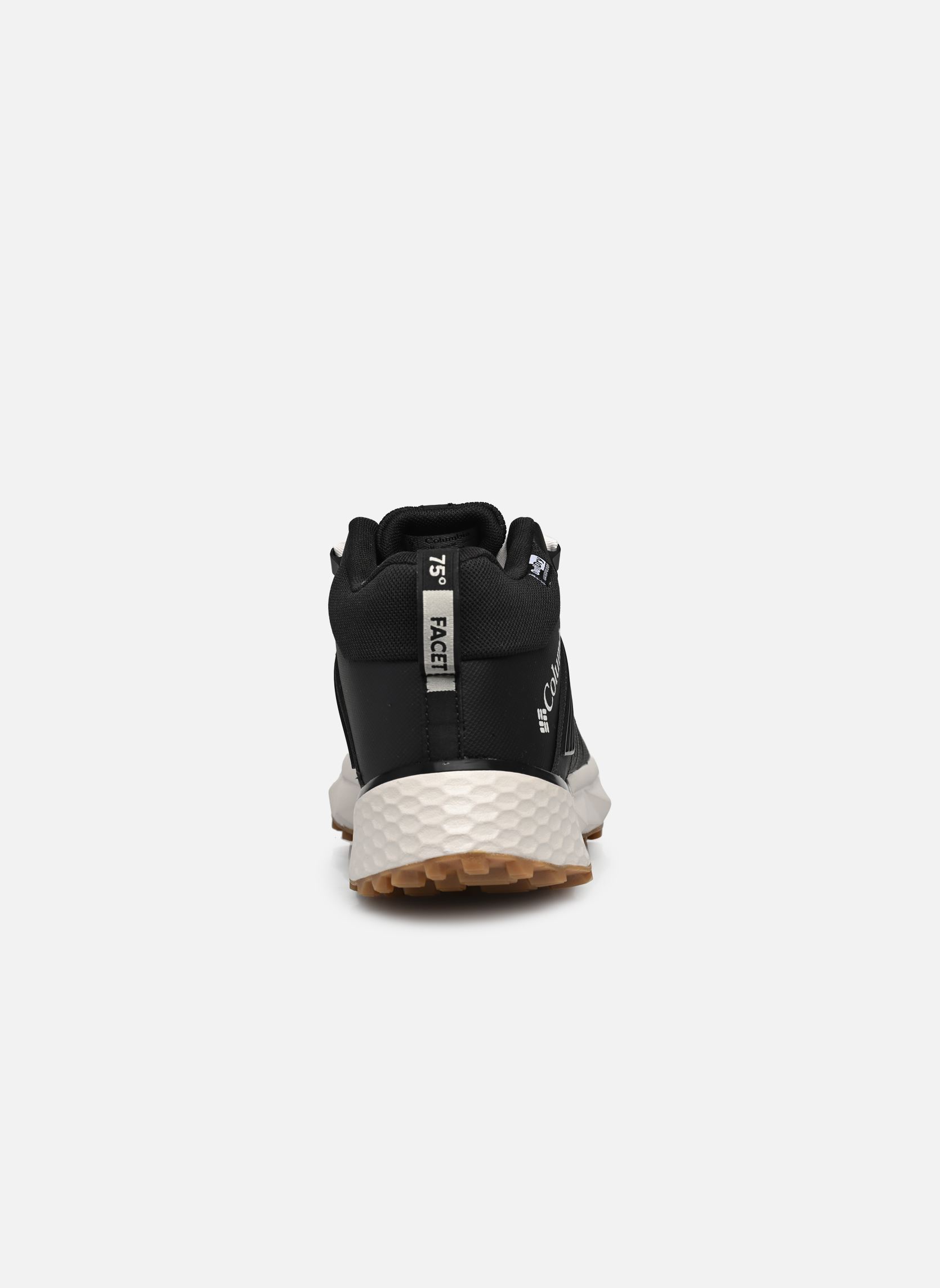 Sportschoenen Facet 75 Mid Outdry heren zwart Columbia Sportschoenen Facet 75 Mid Outdry heren zwart Black, Light Sand