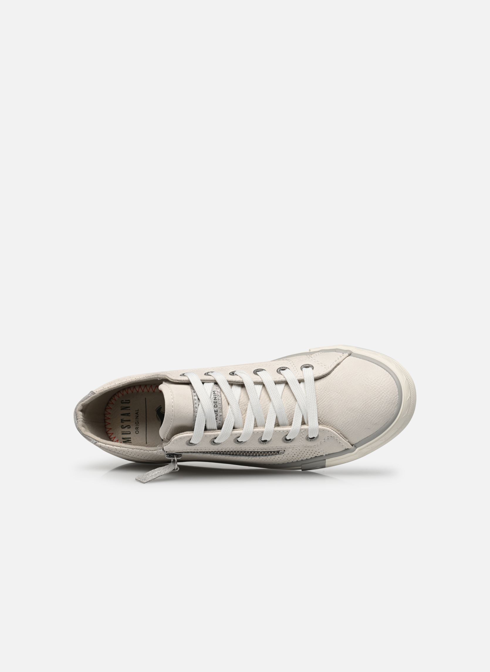 Niedrige Sneaker 1146316/1 damen weiß Mustang shoes Niedrige Sneaker 1146316/1 damen weiß Weiss