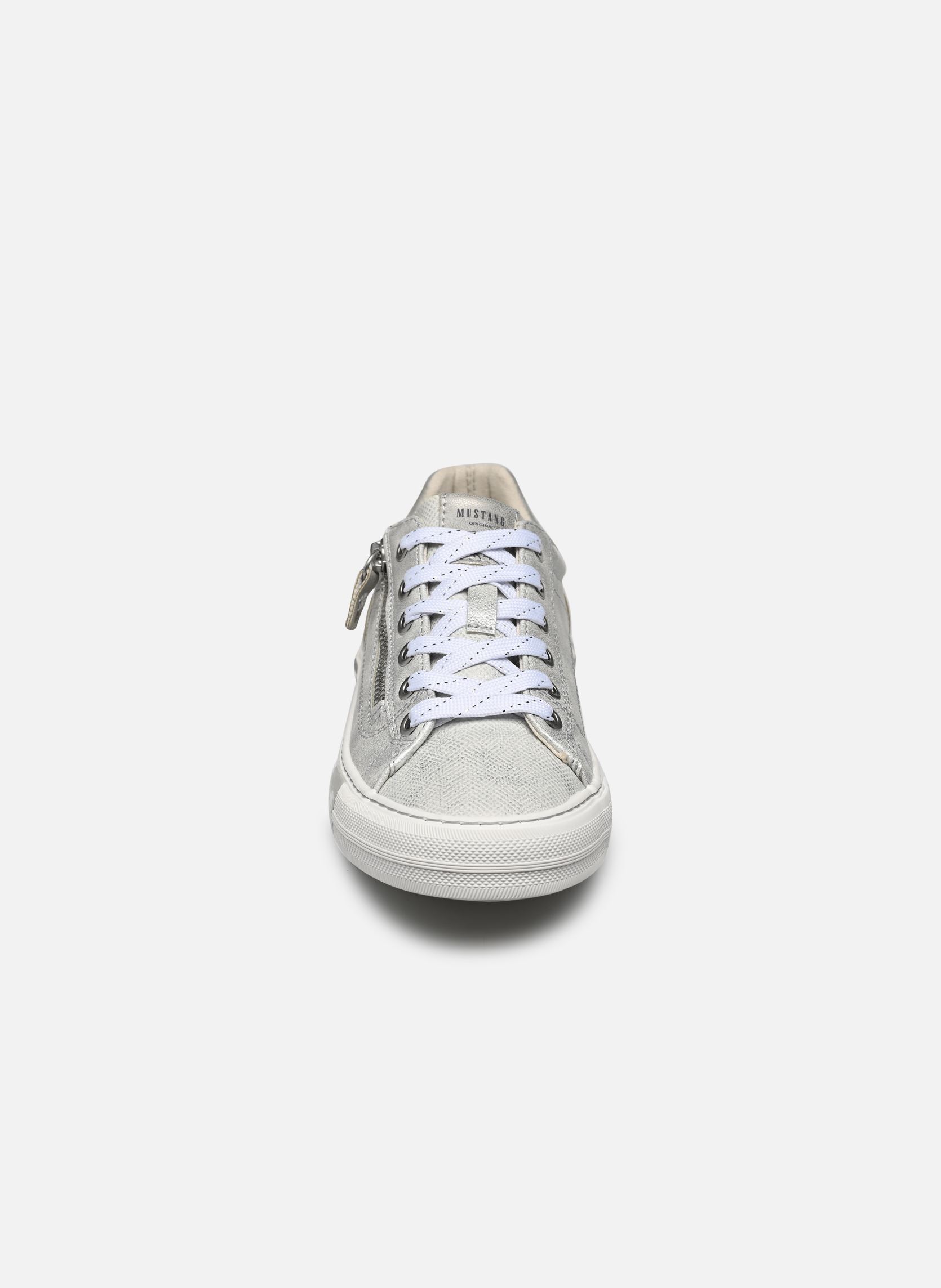 Niedrige Sneaker 1353308/21 damen grau Mustang shoes Niedrige Sneaker 1353308/21 damen grau Silber