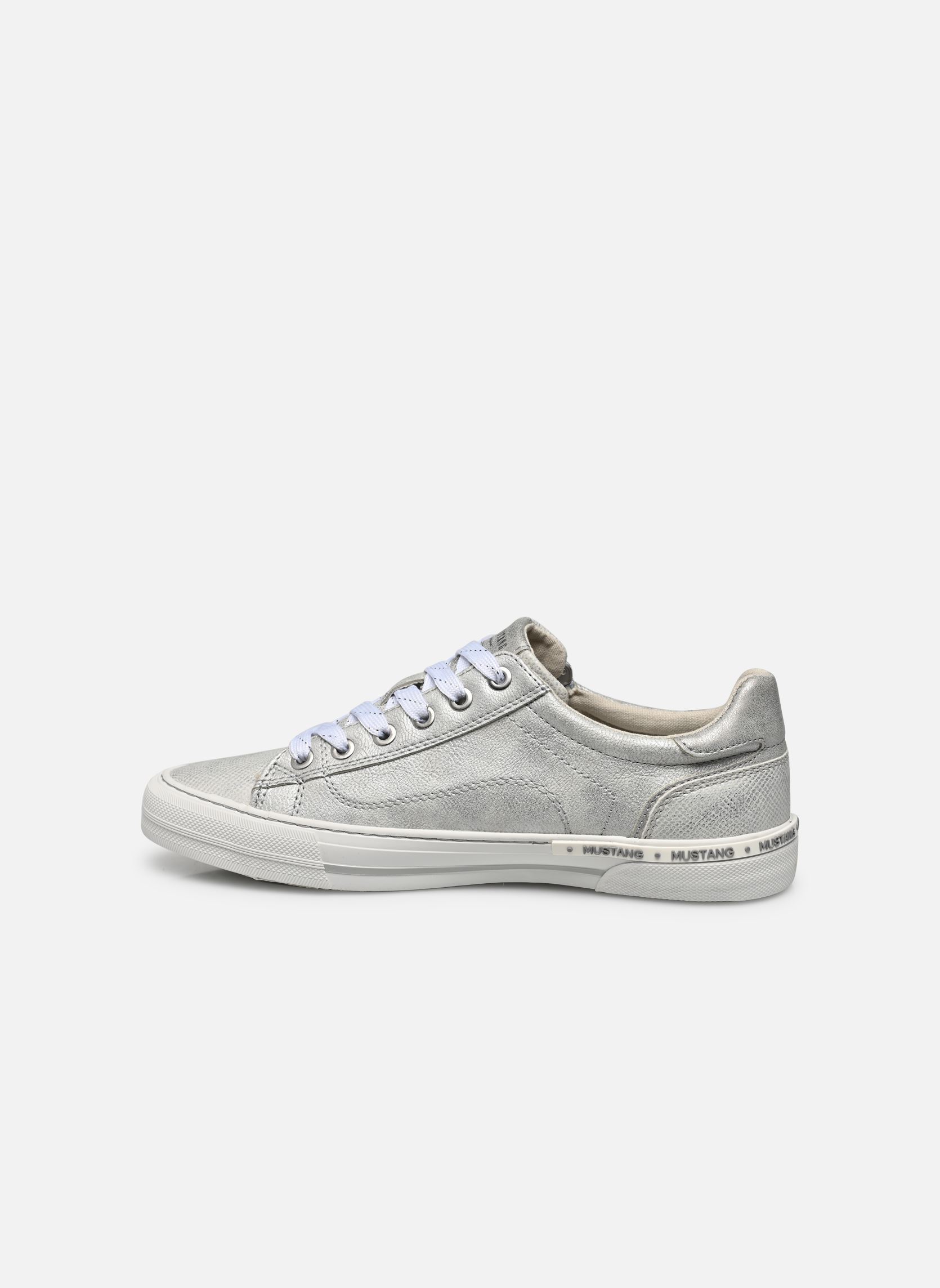 Niedrige Sneaker 1353308/21 damen grau Mustang shoes Niedrige Sneaker 1353308/21 damen grau Silber