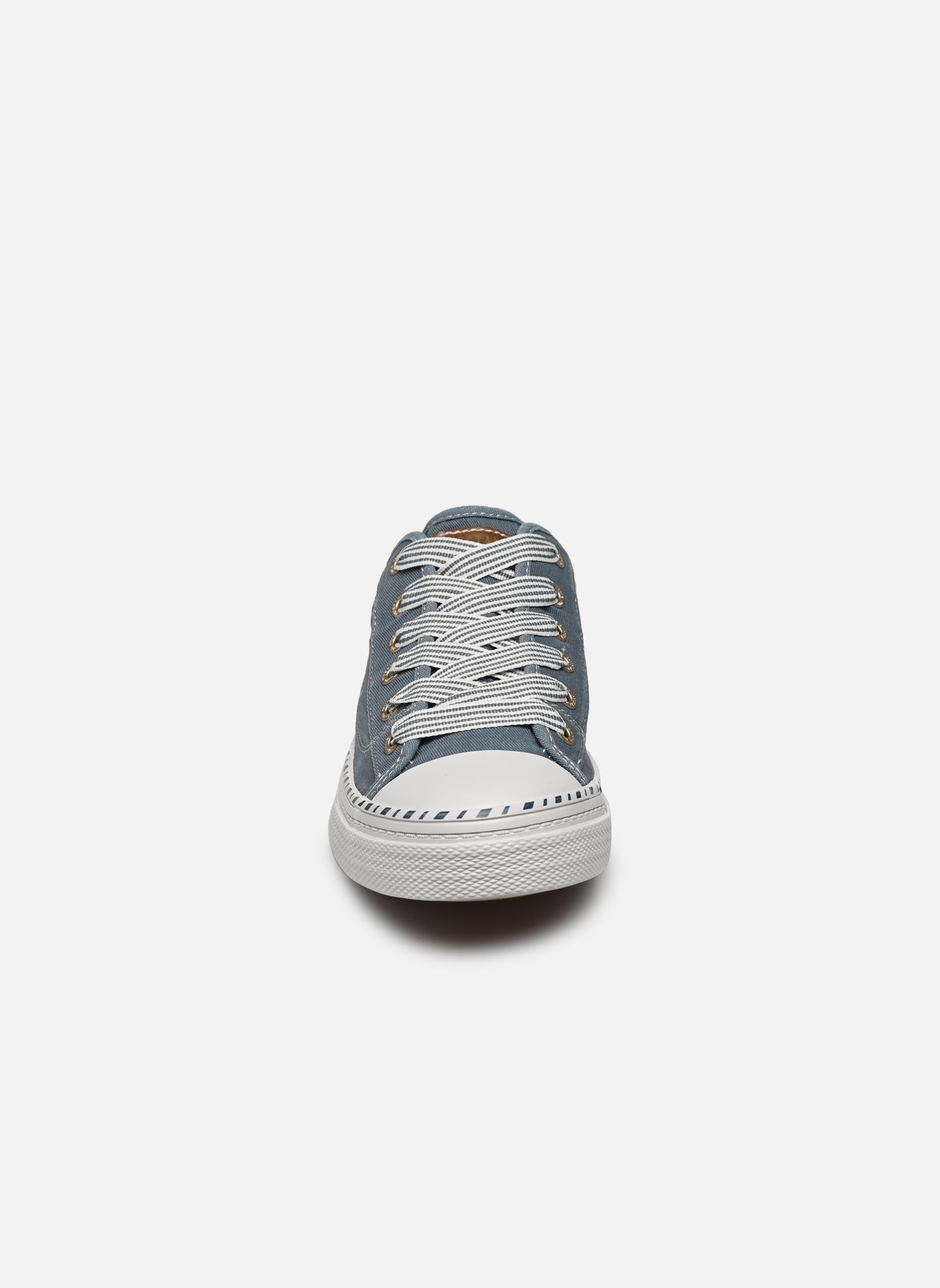 Print sneakers 1376303/807 dames blauw Mustang shoes Print sneakers 1376303/807 dames blauw Himmelblau