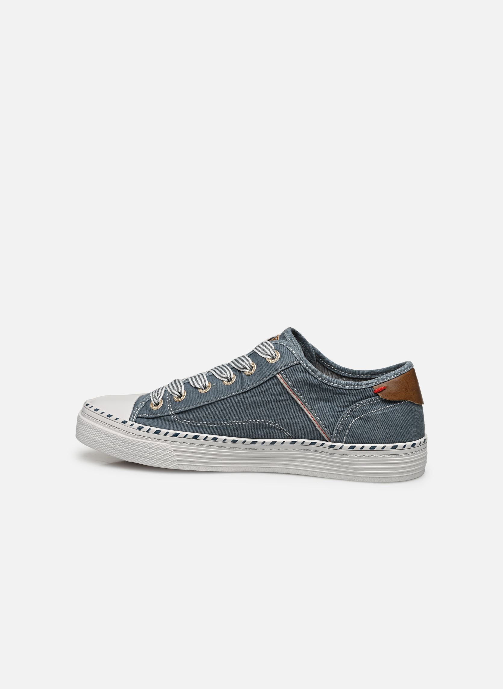 Print sneakers 1376303/807 dames blauw Mustang shoes Print sneakers 1376303/807 dames blauw Himmelblau