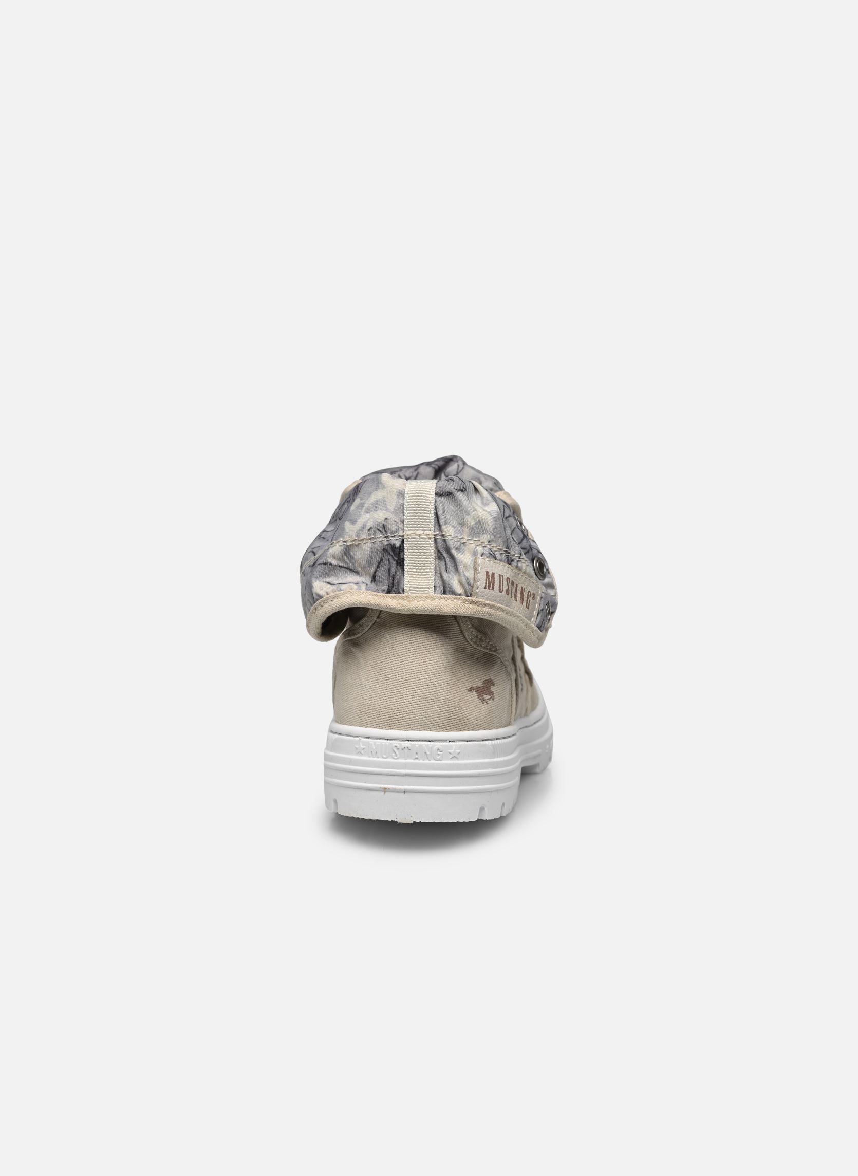Print sneakers 1426504/243 dames beige Mustang shoes Print sneakers 1426504/243 dames beige Ivory