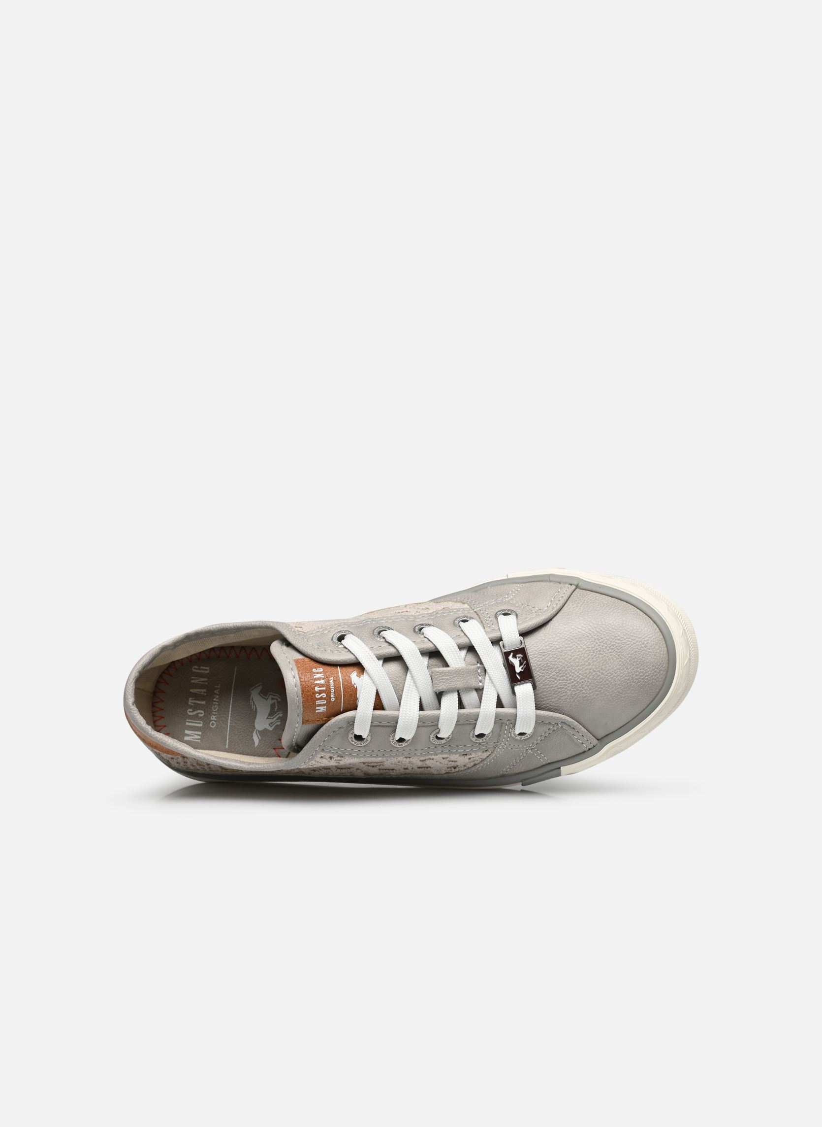 Niedrige Sneaker 1146317/22 damen grau Mustang shoes Niedrige Sneaker 1146317/22 damen grau Hellgrau