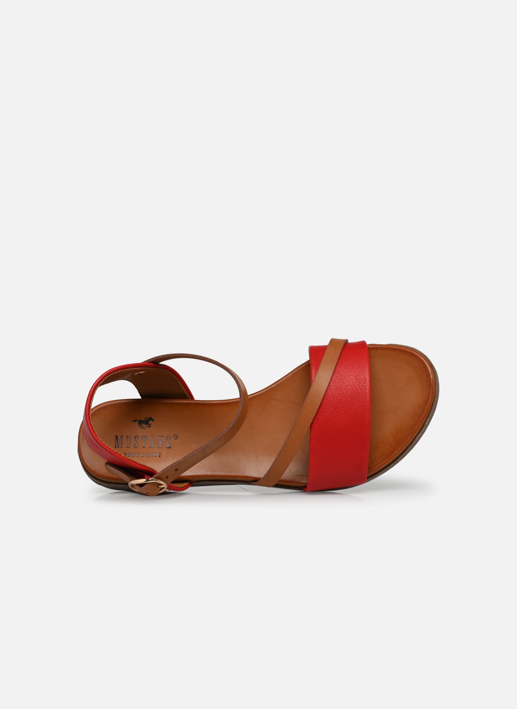 Sandalen 1424807/5 damen rot Mustang shoes Sandalen 1424807/5 damen rot Rot
