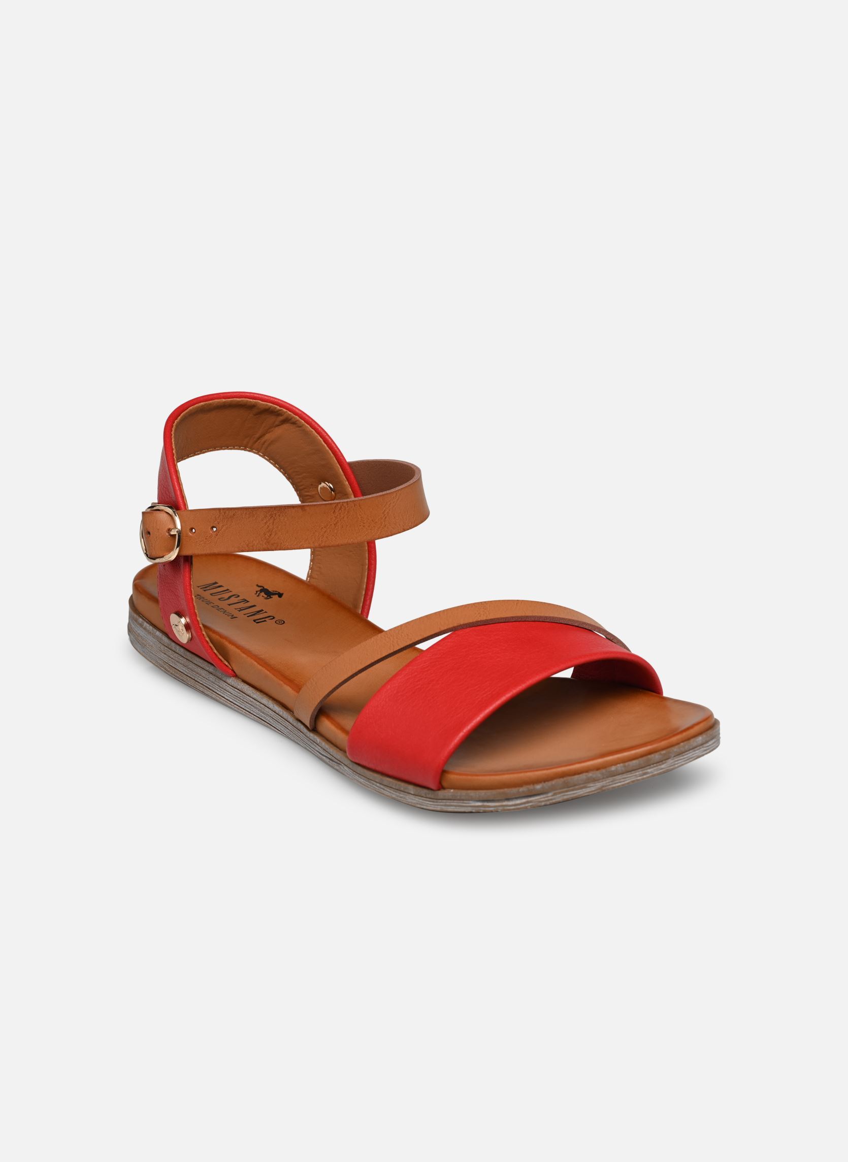 Sandalen 1424807/5 damen rot Mustang shoes Sandalen 1424807/5 damen rot Rot
