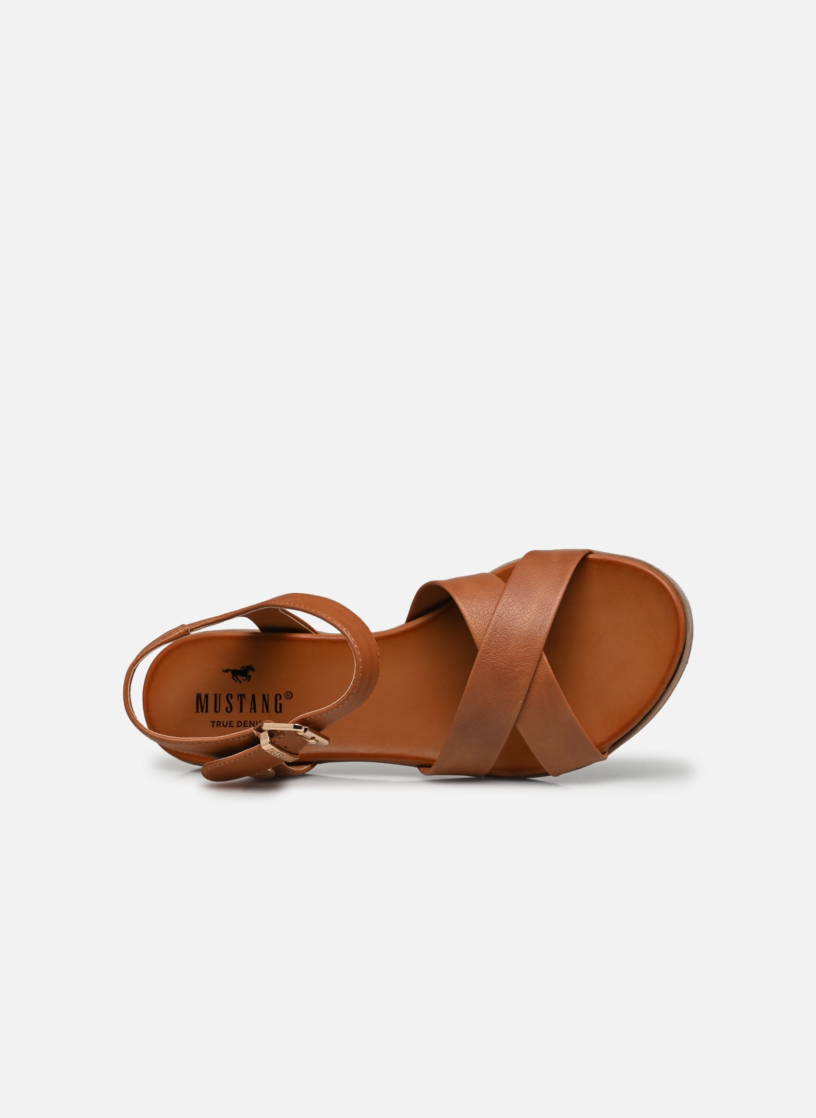 Sandalen 1424808/307 damen braun Mustang shoes Sandalen 1424808/307 damen braun Cognac