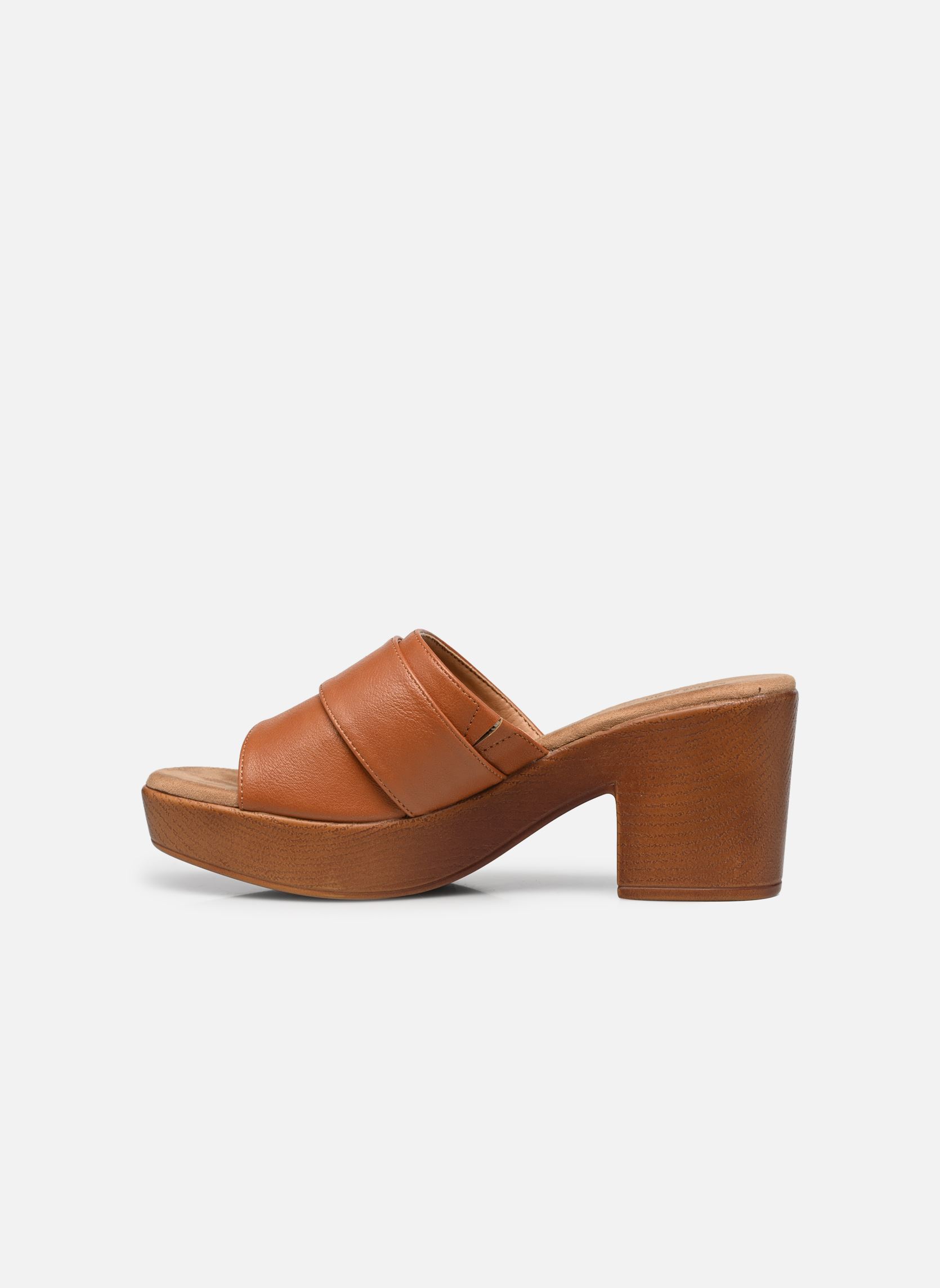Pantoletten 1464702/307 damen braun Mustang shoes Pantoletten 1464702/307 damen braun Cognac