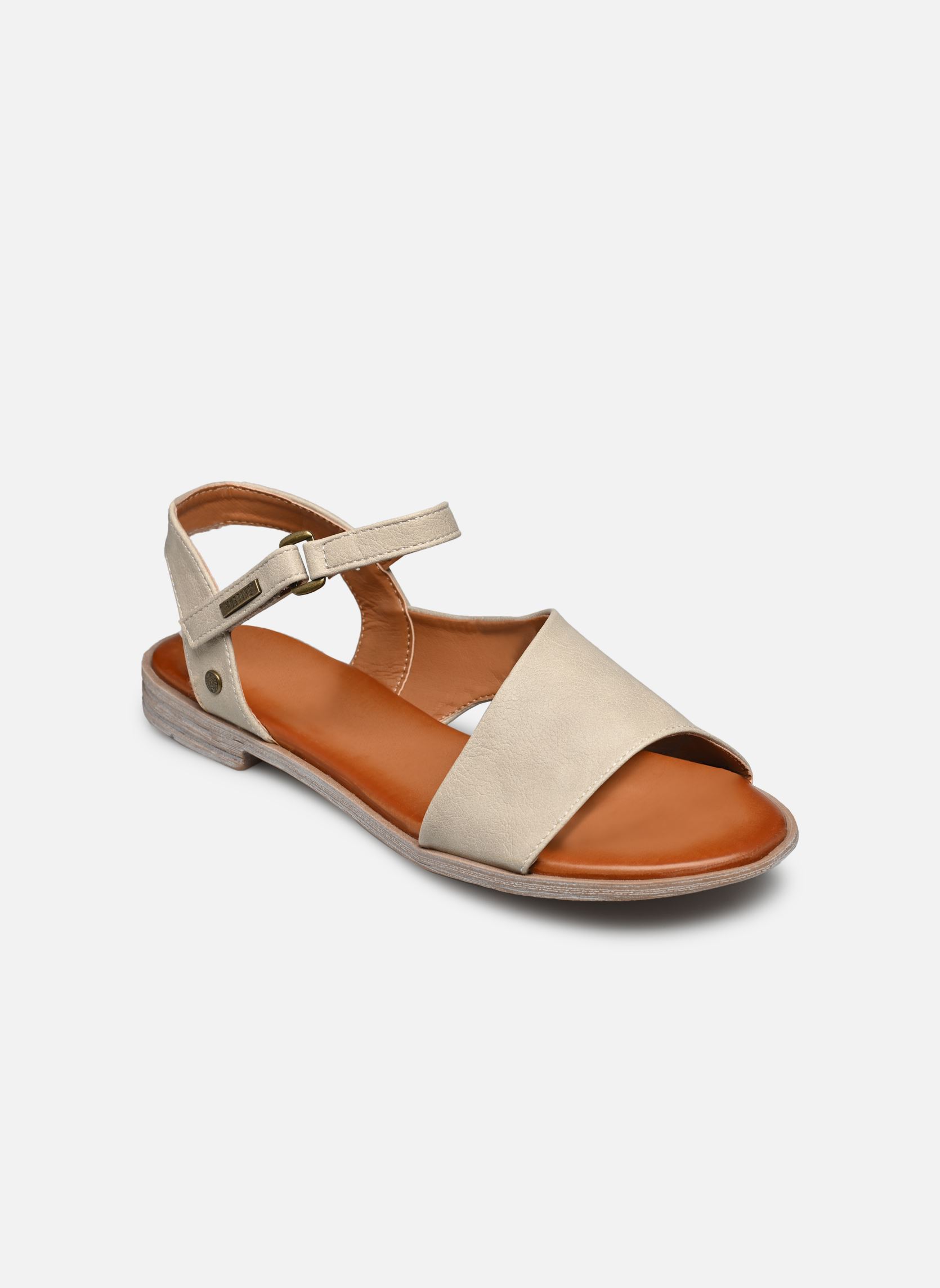 Sandalen 1388807/243 damen weiß Mustang shoes Sandalen 1388807/243 damen weiß Ivory
