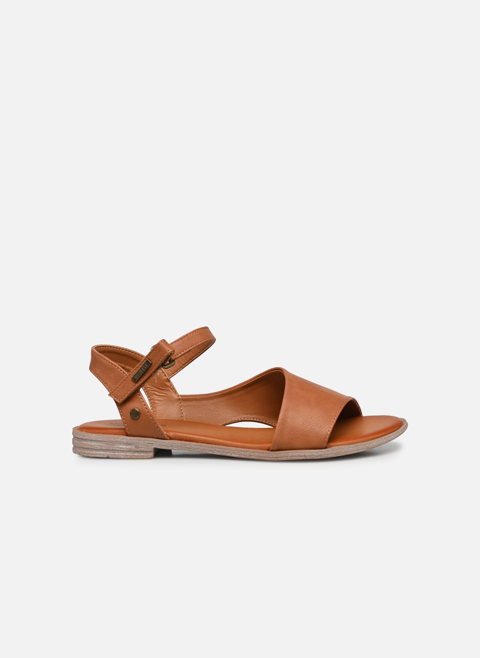 Sandalen 1388807/307 damen braun Mustang shoes Sandalen 1388807/307 damen braun Cognac