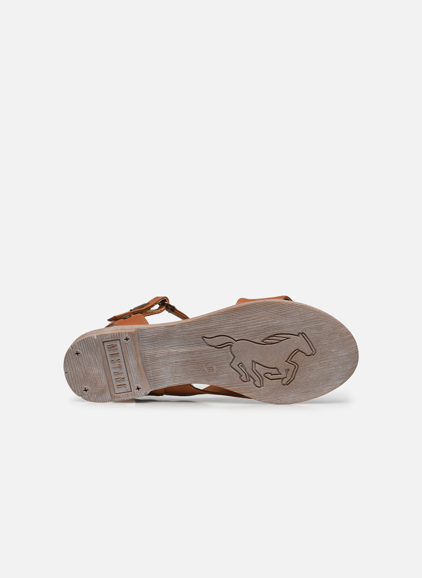 Sandalen 1388807/307 damen braun Mustang shoes Sandalen 1388807/307 damen braun Cognac