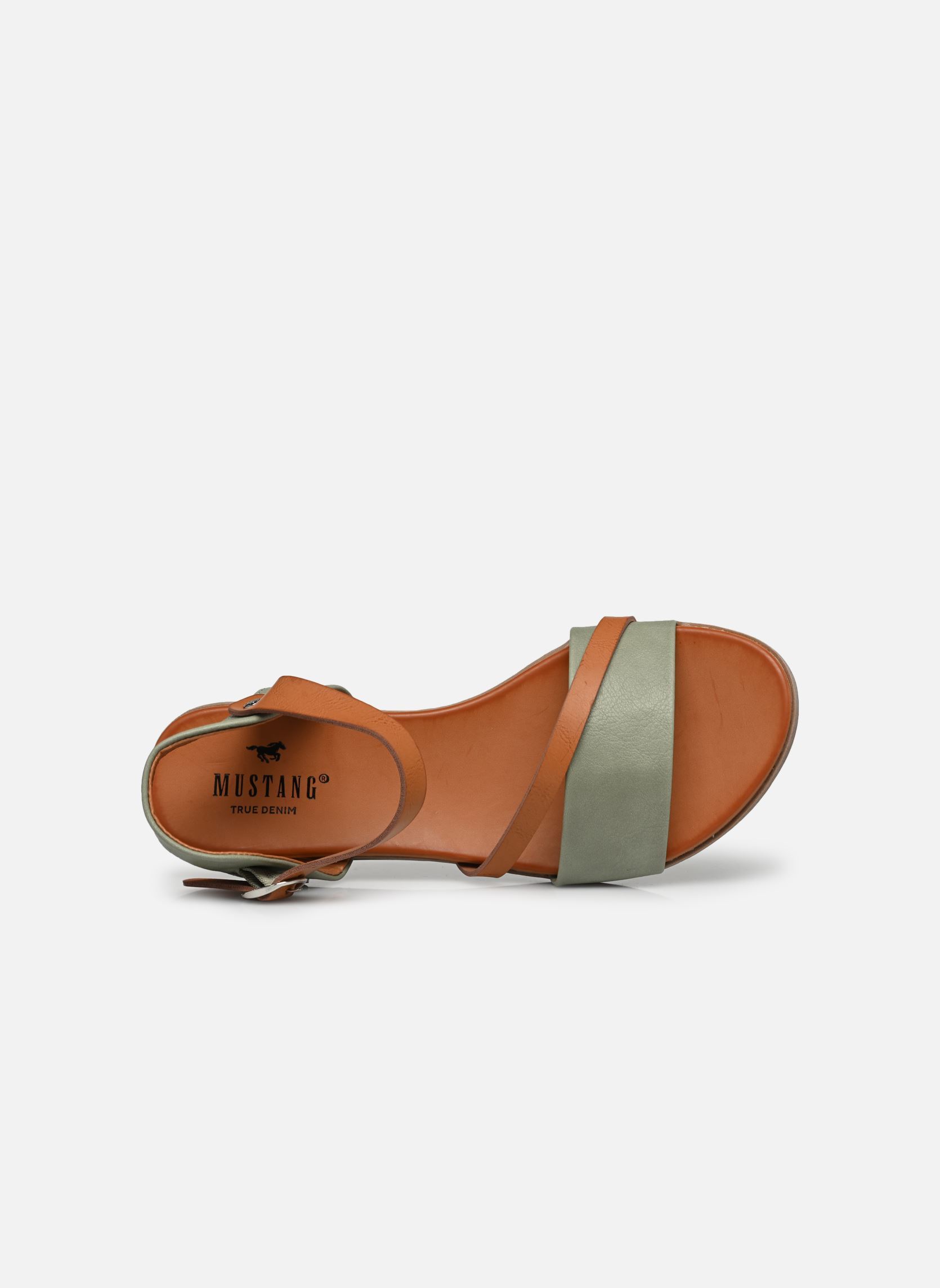 Sandalen 1424807/7 damen grün Mustang shoes Sandalen 1424807/7 damen grün grün