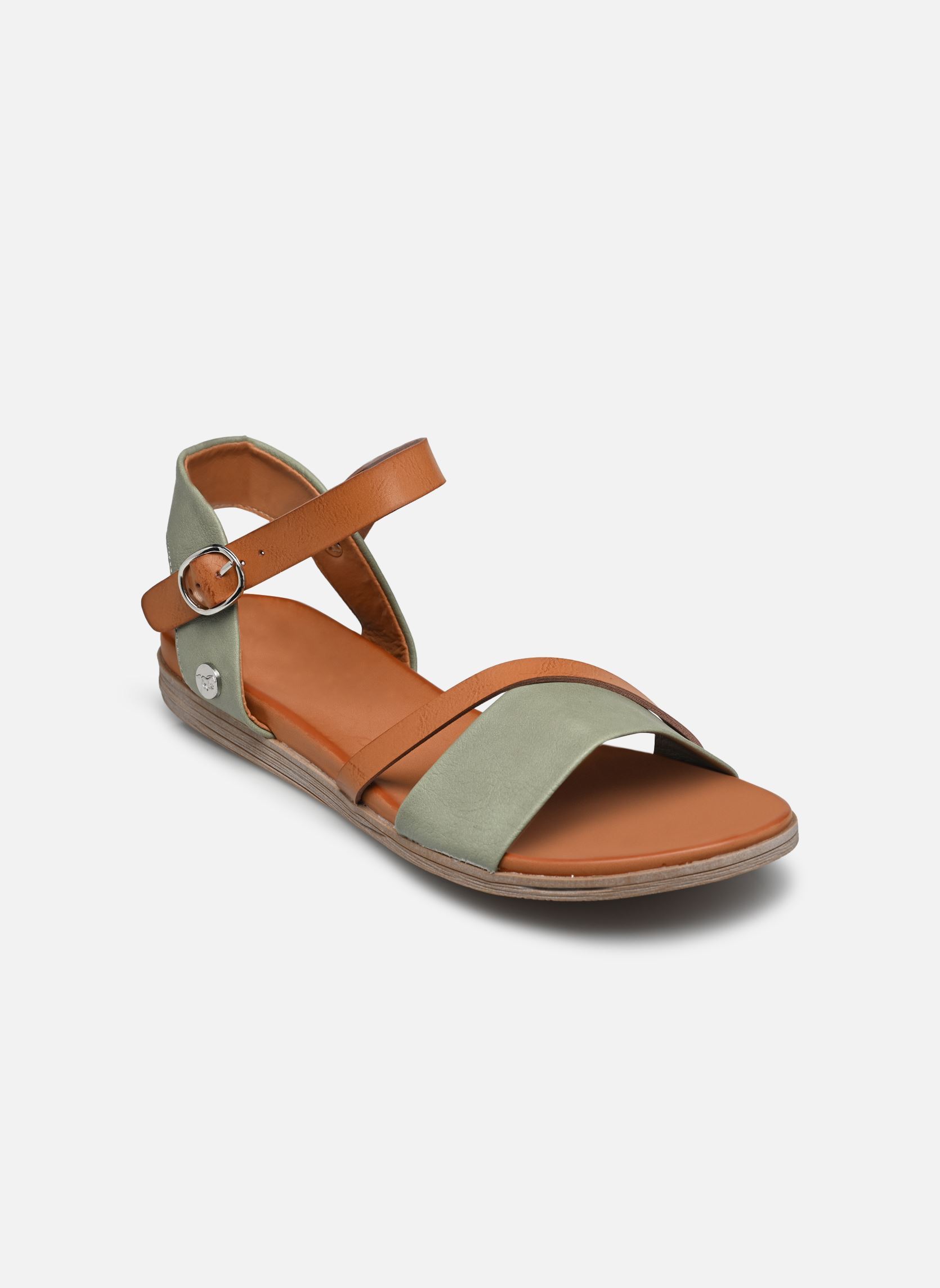 Sandalen 1424807/7 damen grün Mustang shoes Sandalen 1424807/7 damen grün grün