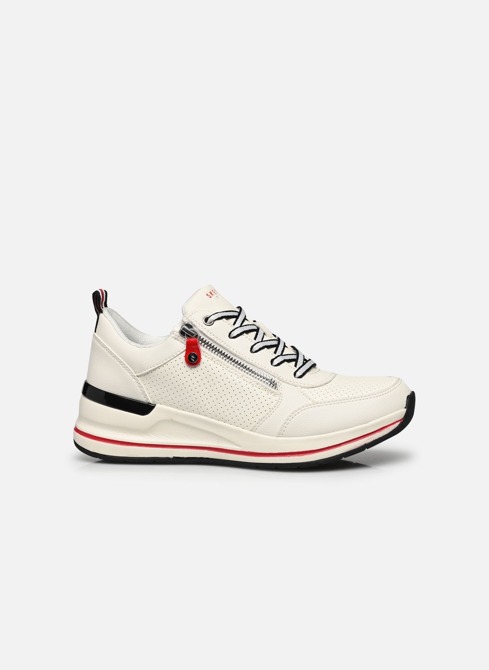 Lage sneakers BILLION 2 - SIDE LINES dames wit Skechers Lage sneakers BILLION 2 - SIDE LINES dames wit WHT