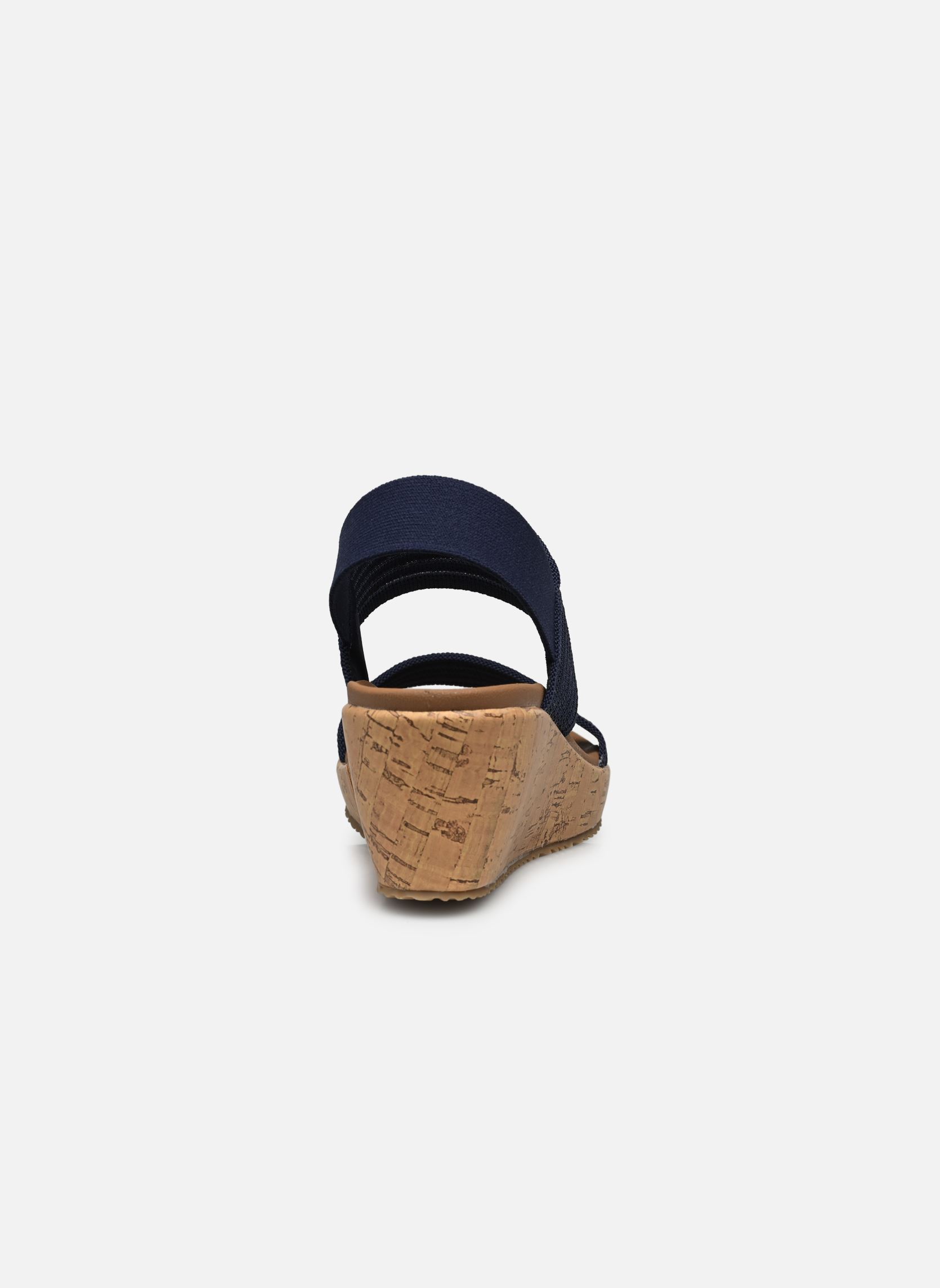 Sandales compensées et plateformes Beverlee - Sheer Luck femme bleu Skechers Sandales compensées et plateformes Beverlee - Sheer Luck femme bleu NVY