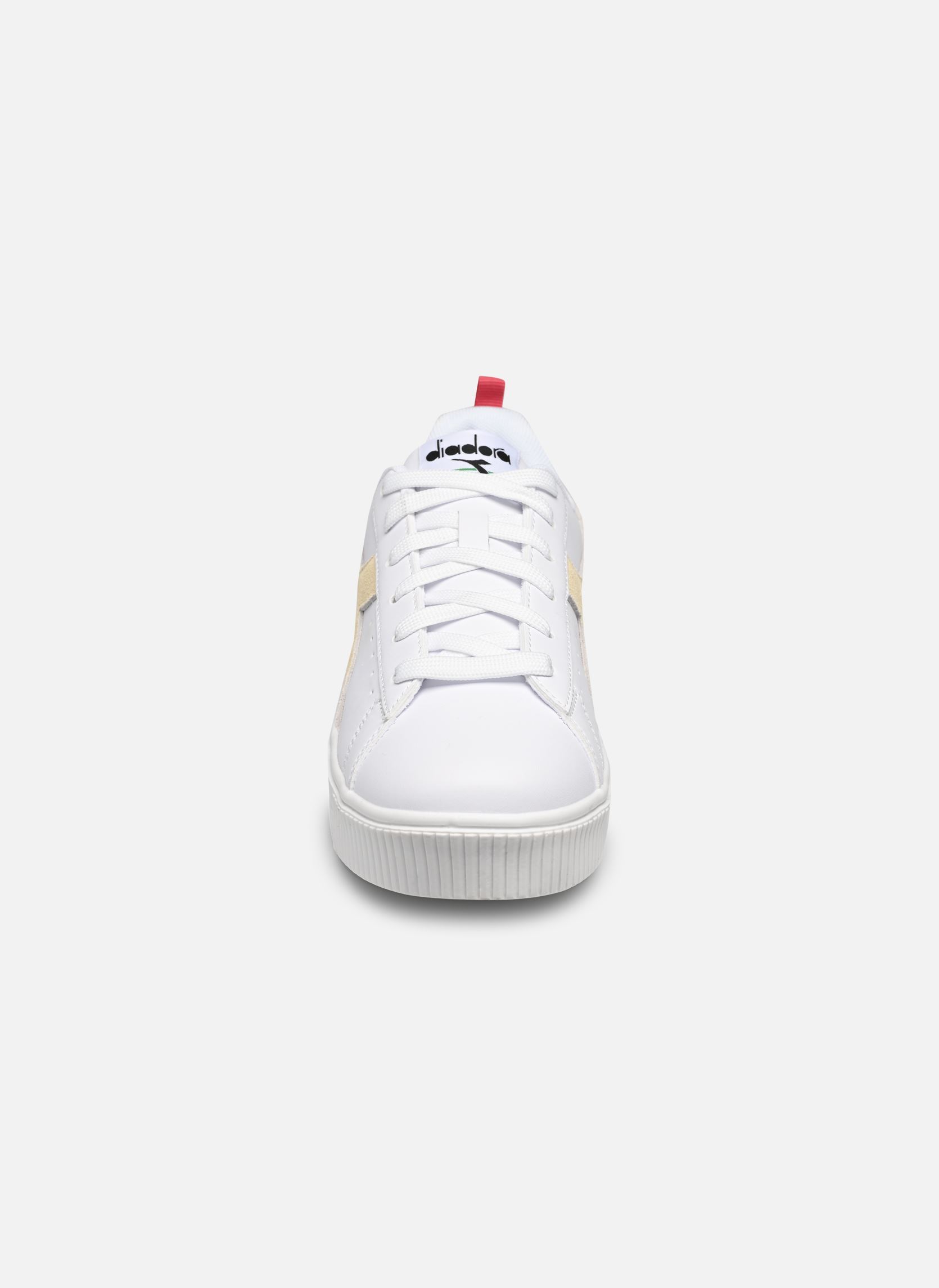 Niedrige Sneaker Amber damen weiß Diadora Niedrige Sneaker Amber damen weiß White/Desert Sage