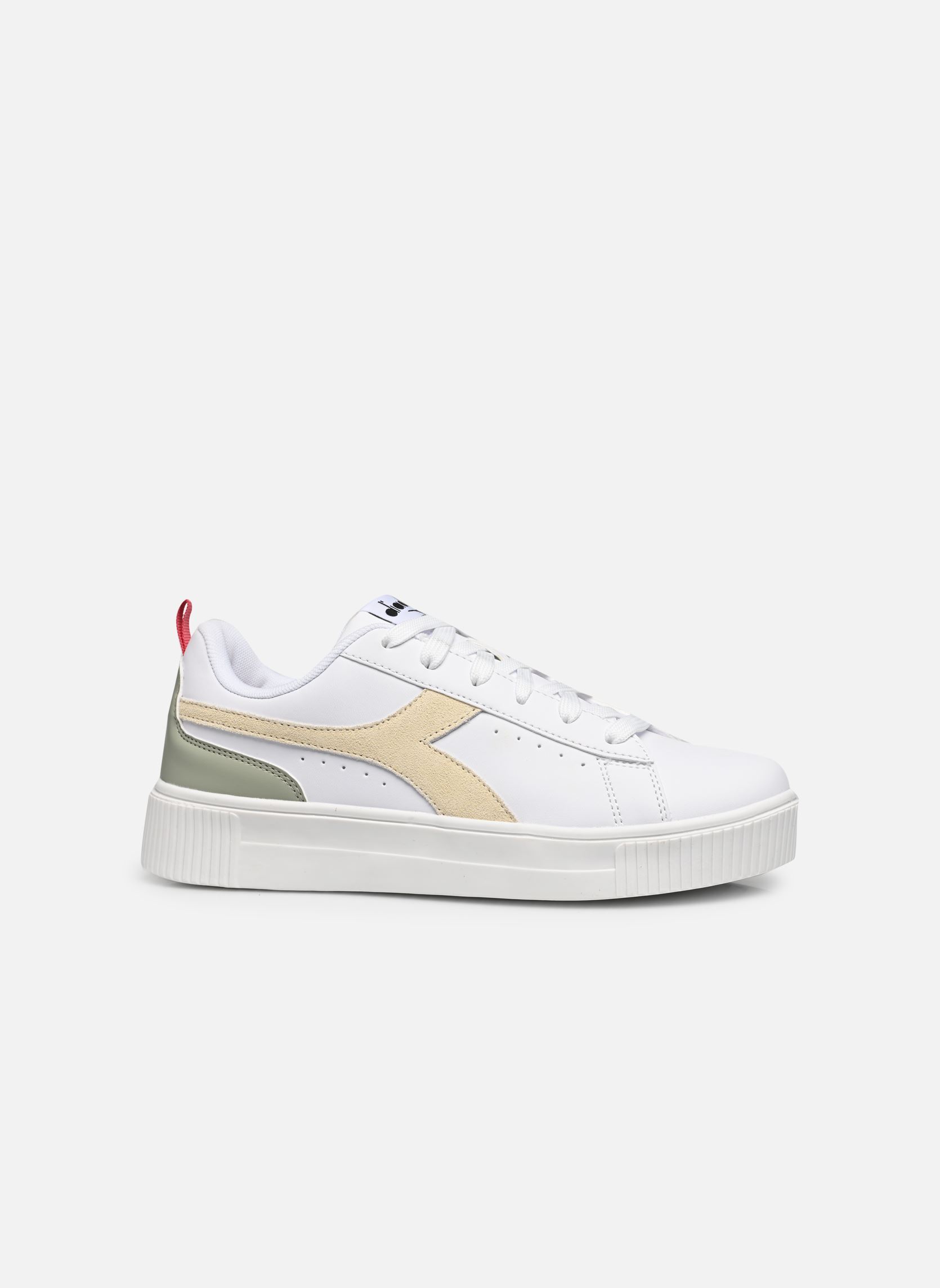 Niedrige Sneaker Amber damen weiß Diadora Niedrige Sneaker Amber damen weiß White/Desert Sage