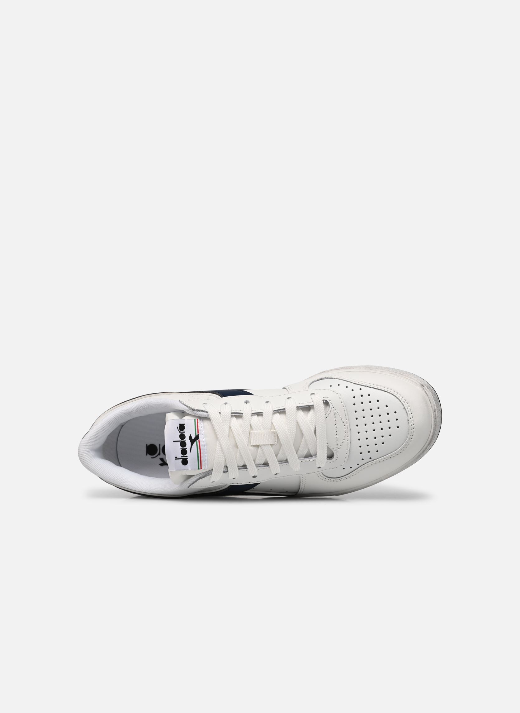 Lage sneakers Magic Icona Low heren wit Diadora Lage sneakers Magic Icona Low heren wit WHITE/BLUE CASPIAN SEA
