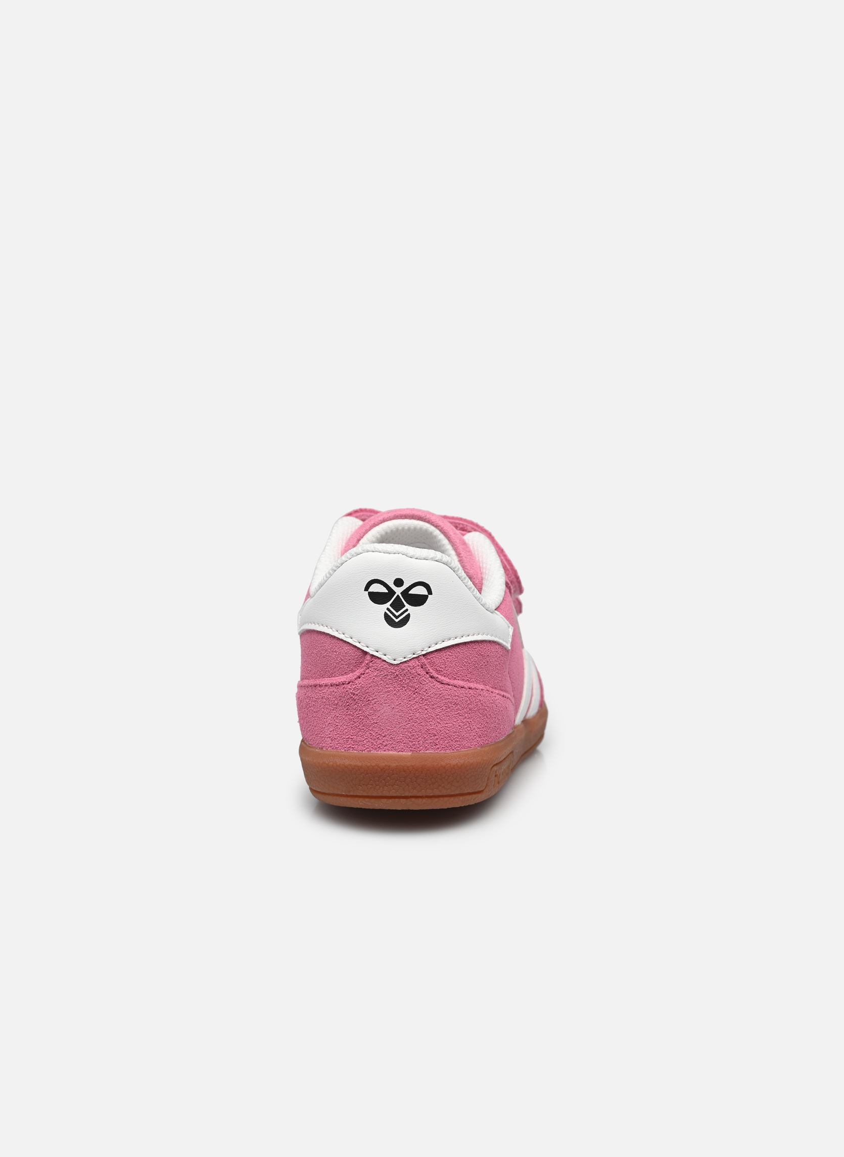 Baskets basses VICTORY SUEDE II fille rose Hummel Baskets basses VICTORY SUEDE II fille rose Prism pink