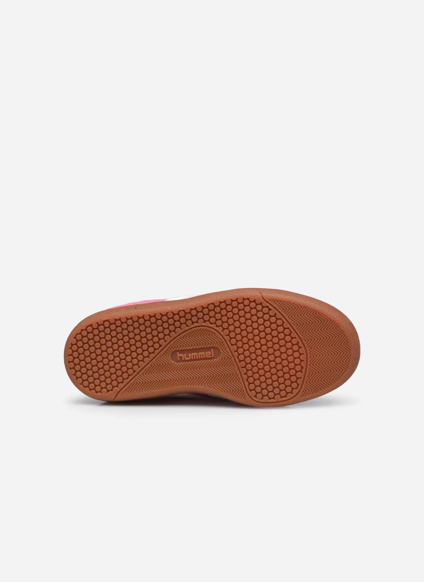 Baskets basses VICTORY SUEDE II fille rose Hummel Baskets basses VICTORY SUEDE II fille rose Prism pink