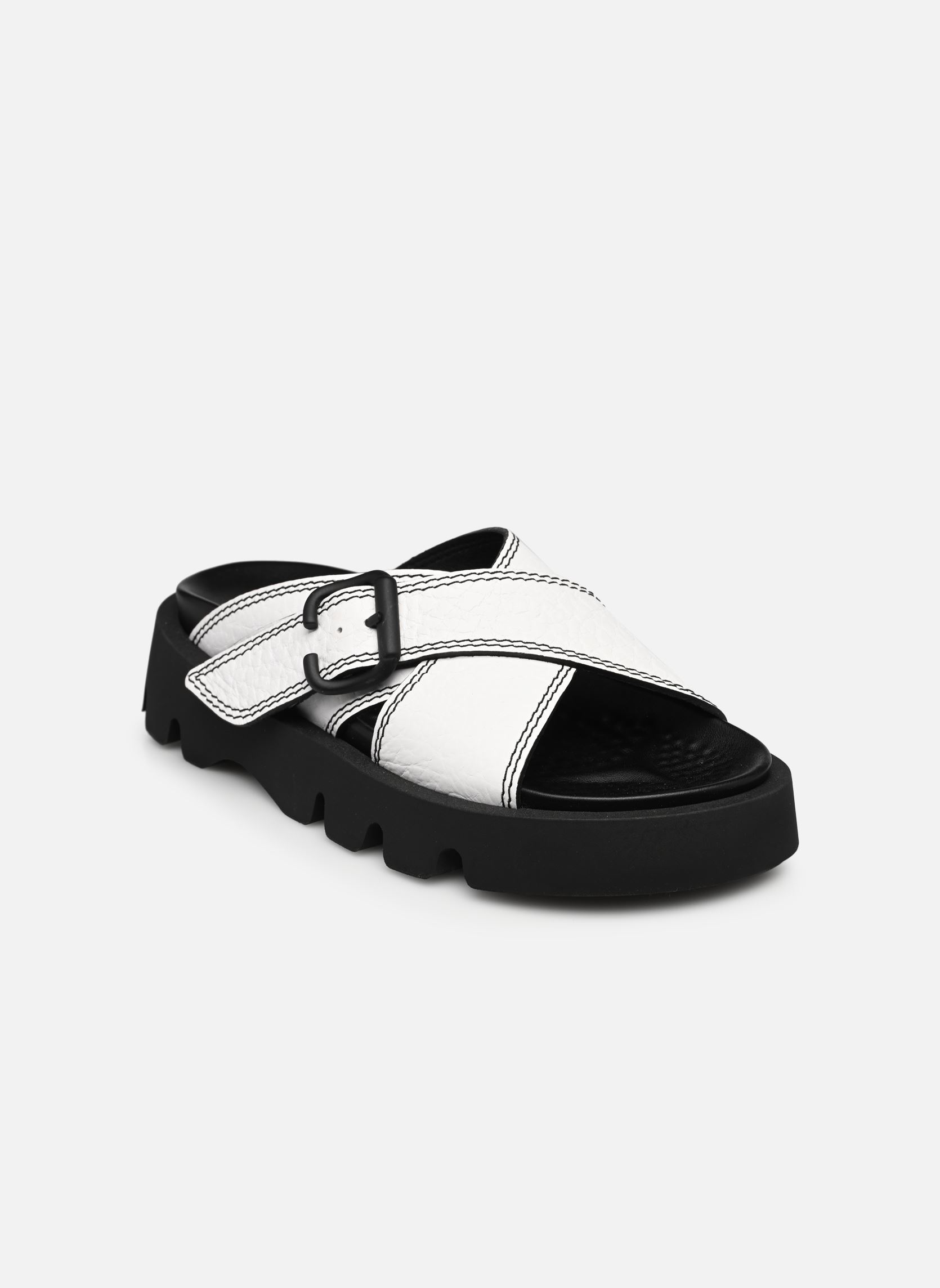 Sabots Bronzini Femme Blanc - Pointure 37, Mules Décontractées Neuves Sans Boîte